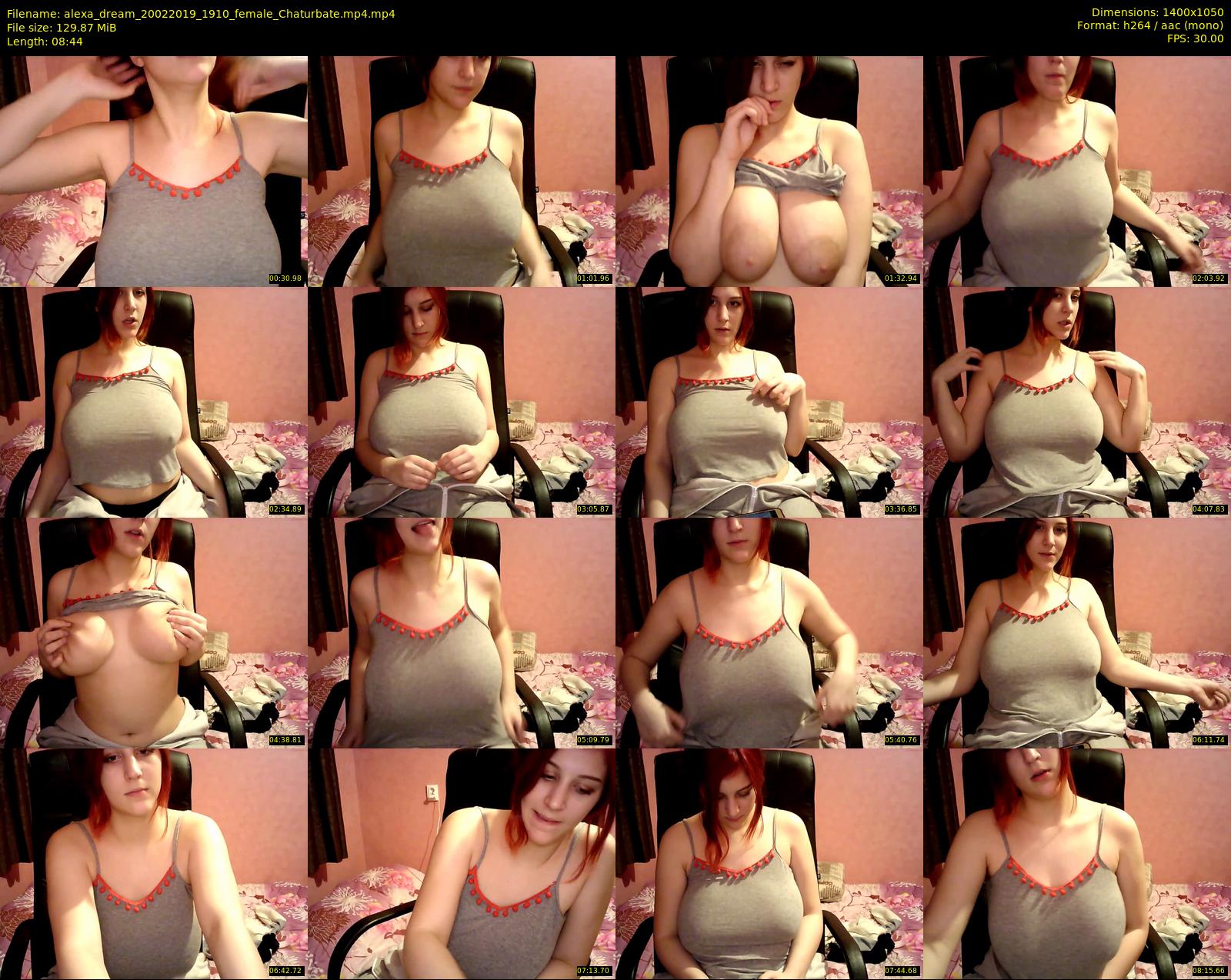 alexa_dream — 9 minute Chaturbate female cam show recording, 720p, Feb 20, 2019