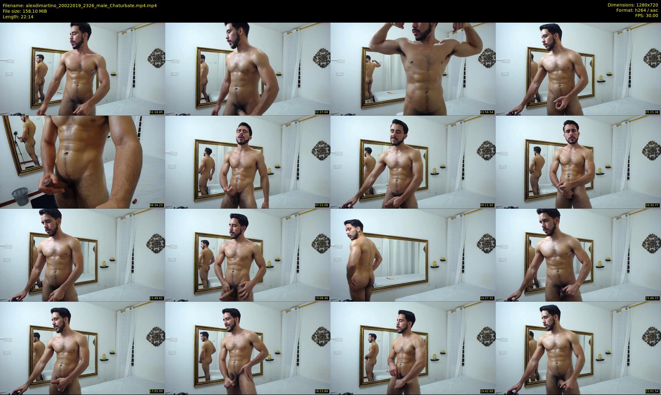 alexdimartino — 23 minute Chaturbate male cam show recording, 720p, Feb 20, 2019