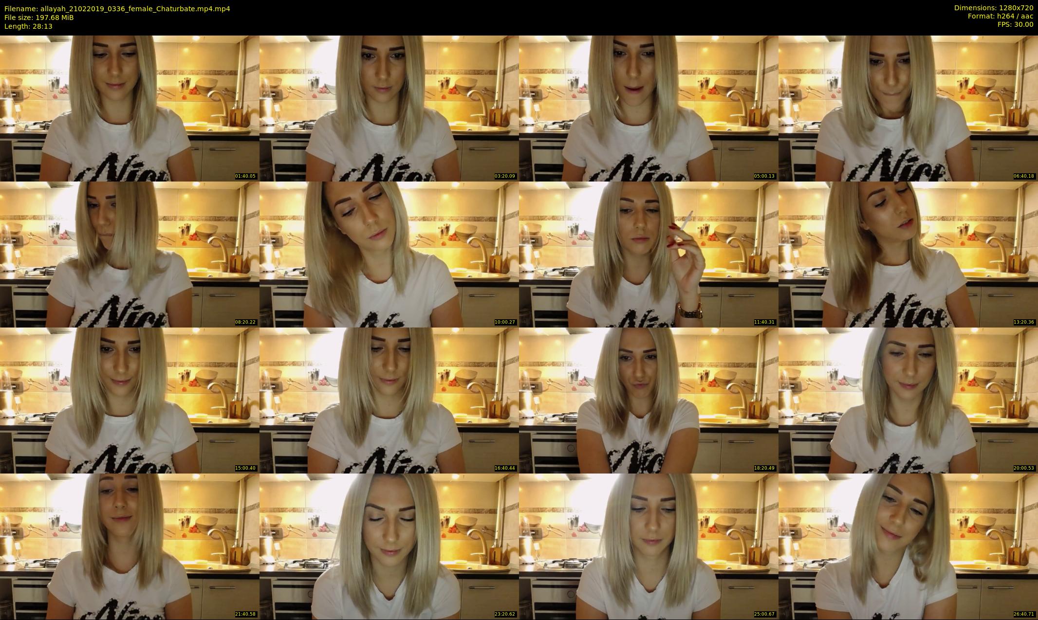 allayah — 29 minute Chaturbate female cam show recording, 720p, Feb 21, 2019