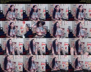 animergamergirl — 29 minute Chaturbate female cam show recording, 720p, Feb 21, 2019