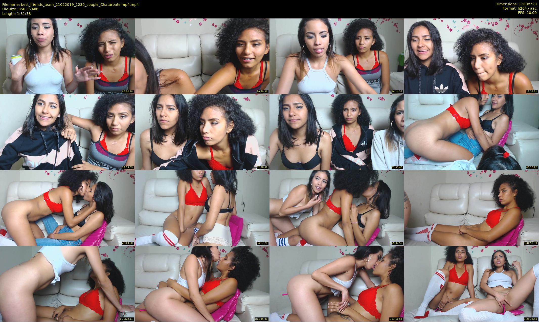 best_friends_team — 92 minute Chaturbate female cam show recording, 720p, Feb 21, 2019