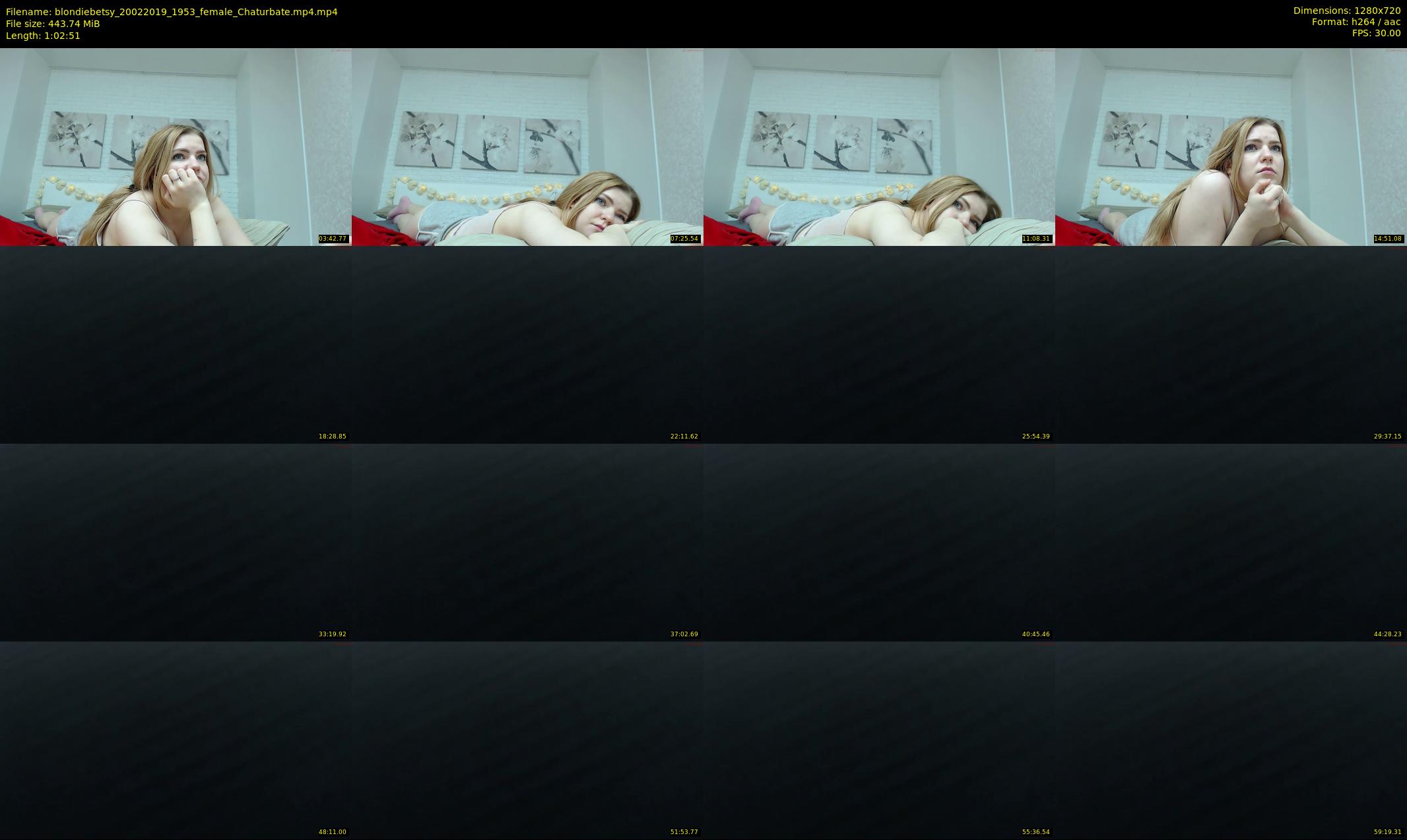 blondiebetsy — 63 minute Chaturbate female cam show recording, 720p, Feb 20, 2019