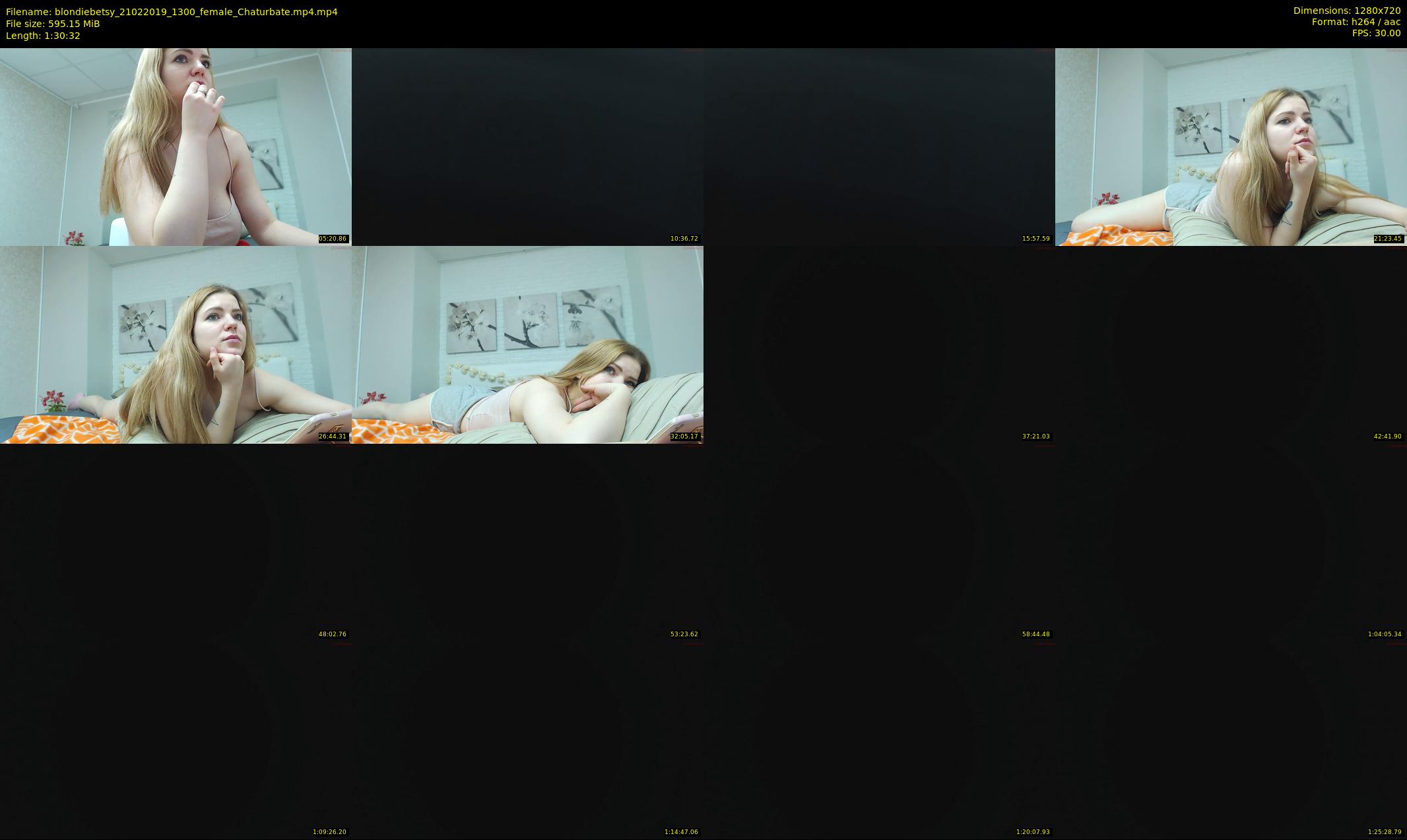 blondiebetsy — 91 minute Chaturbate female cam show recording, 720p, Feb 21, 2019