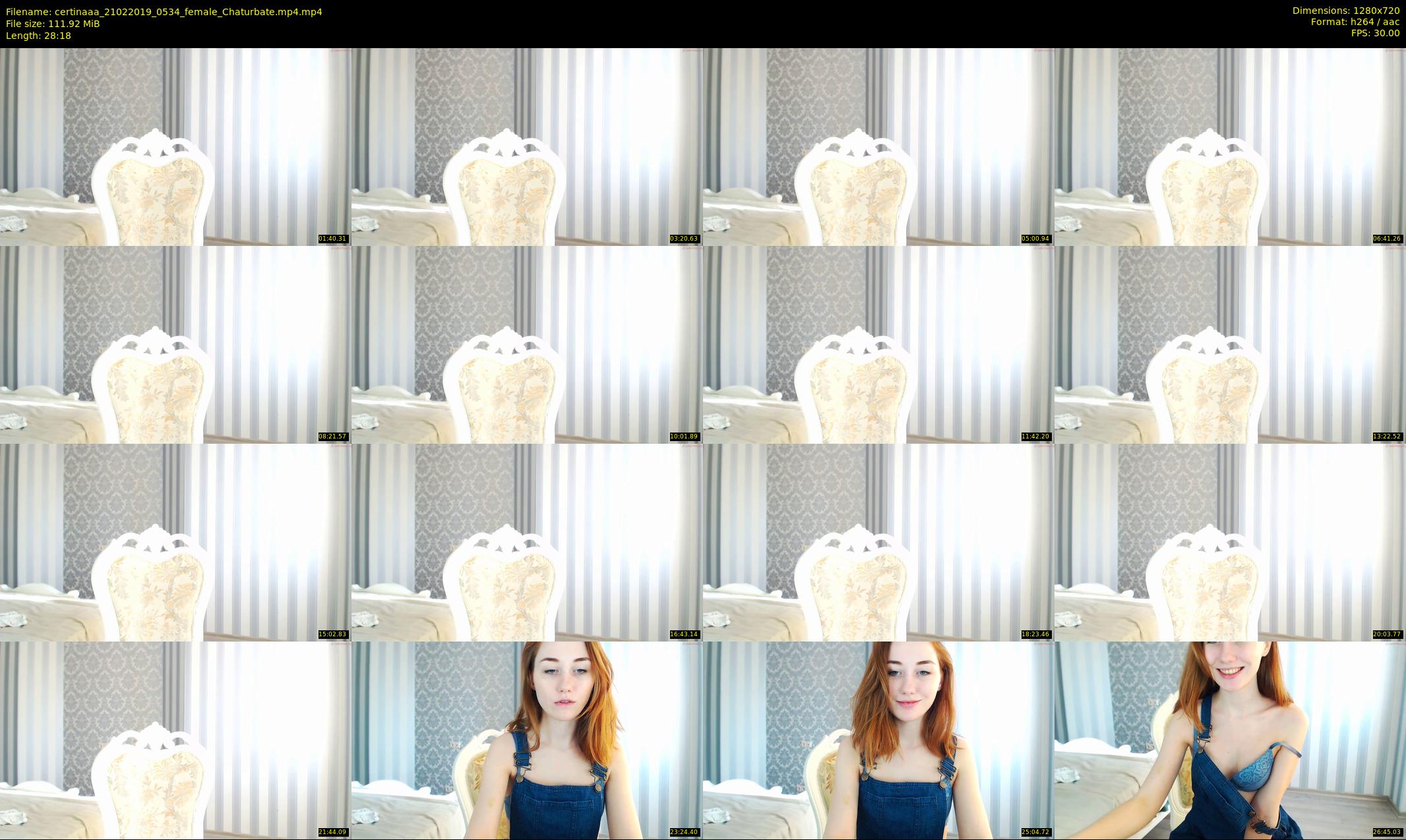 certinaaa — 29 minute Chaturbate female cam show recording, 720p, Feb 21, 2019