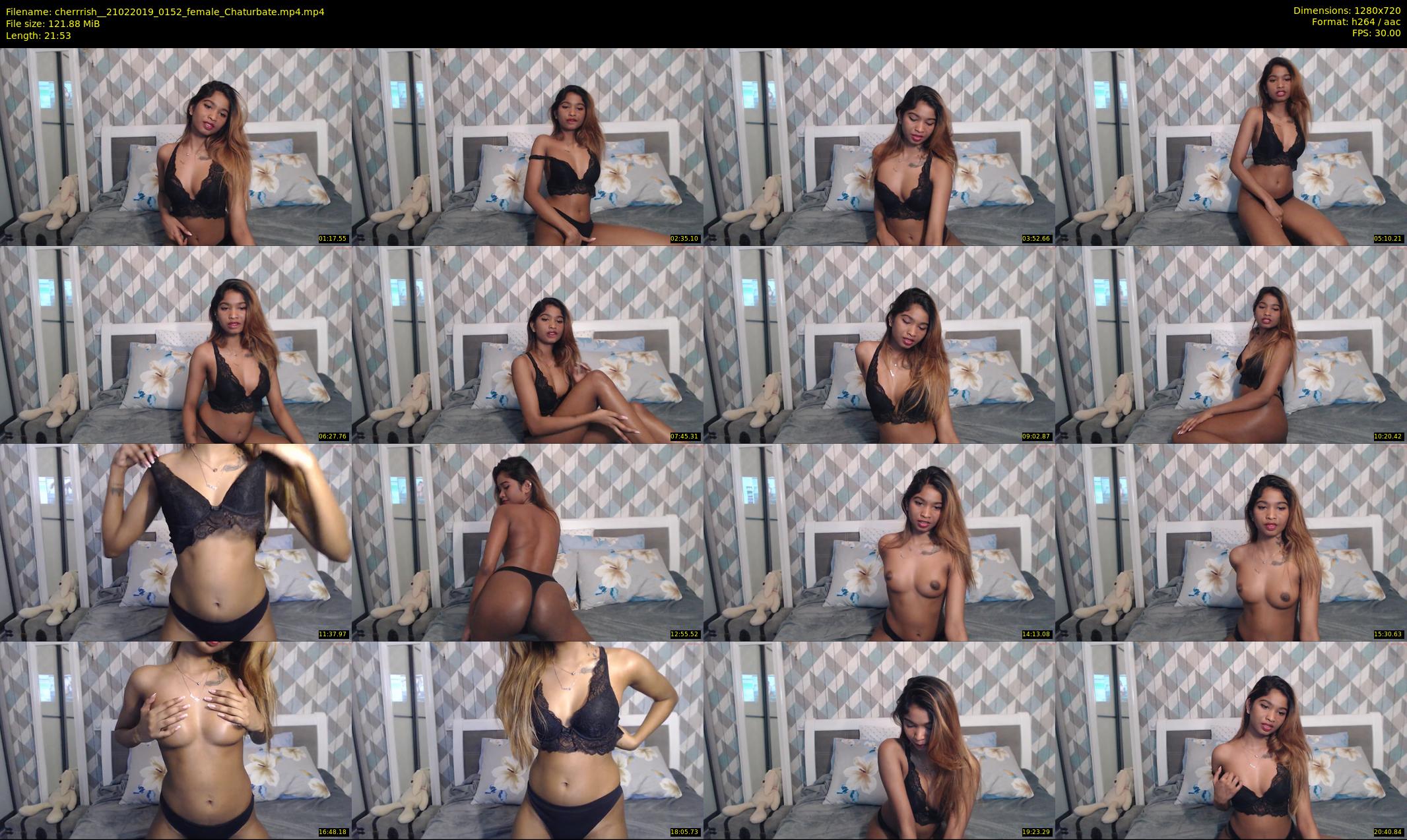 cherrrish_ — 22 minute Chaturbate female cam show recording, 720p, Feb 21, 2019