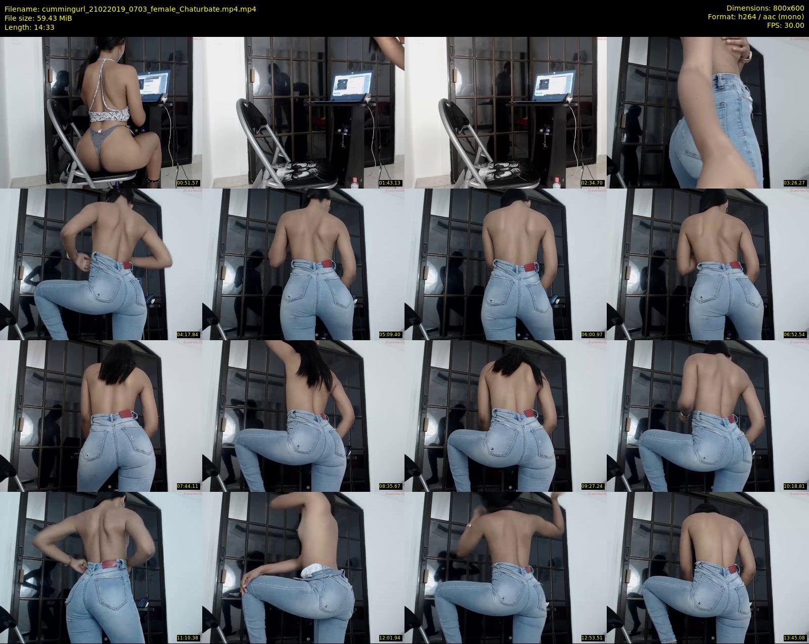cummingurl — 15 minute Chaturbate couple cam show recording, 480p, Feb 21, 2019