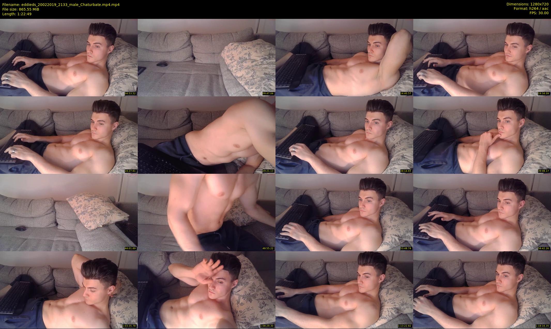 eddieds — 83 minute Chaturbate male cam show recording, 720p, Feb 20, 2019