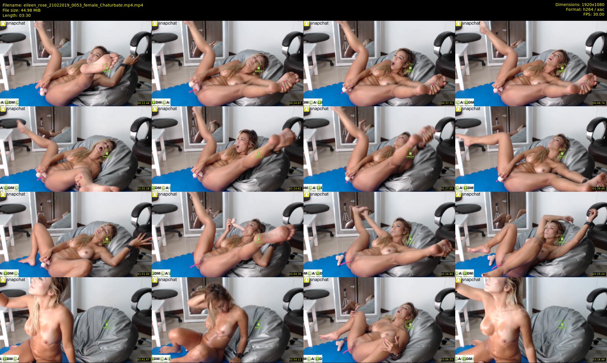 eileen_rose — 4 minute Chaturbate female cam show recording, 1080p, Feb 21, 2019