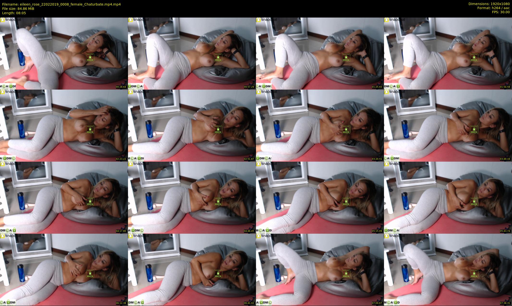 eileen_rose — 9 minute Chaturbate female cam show recording, 1080p, Feb 22, 2019