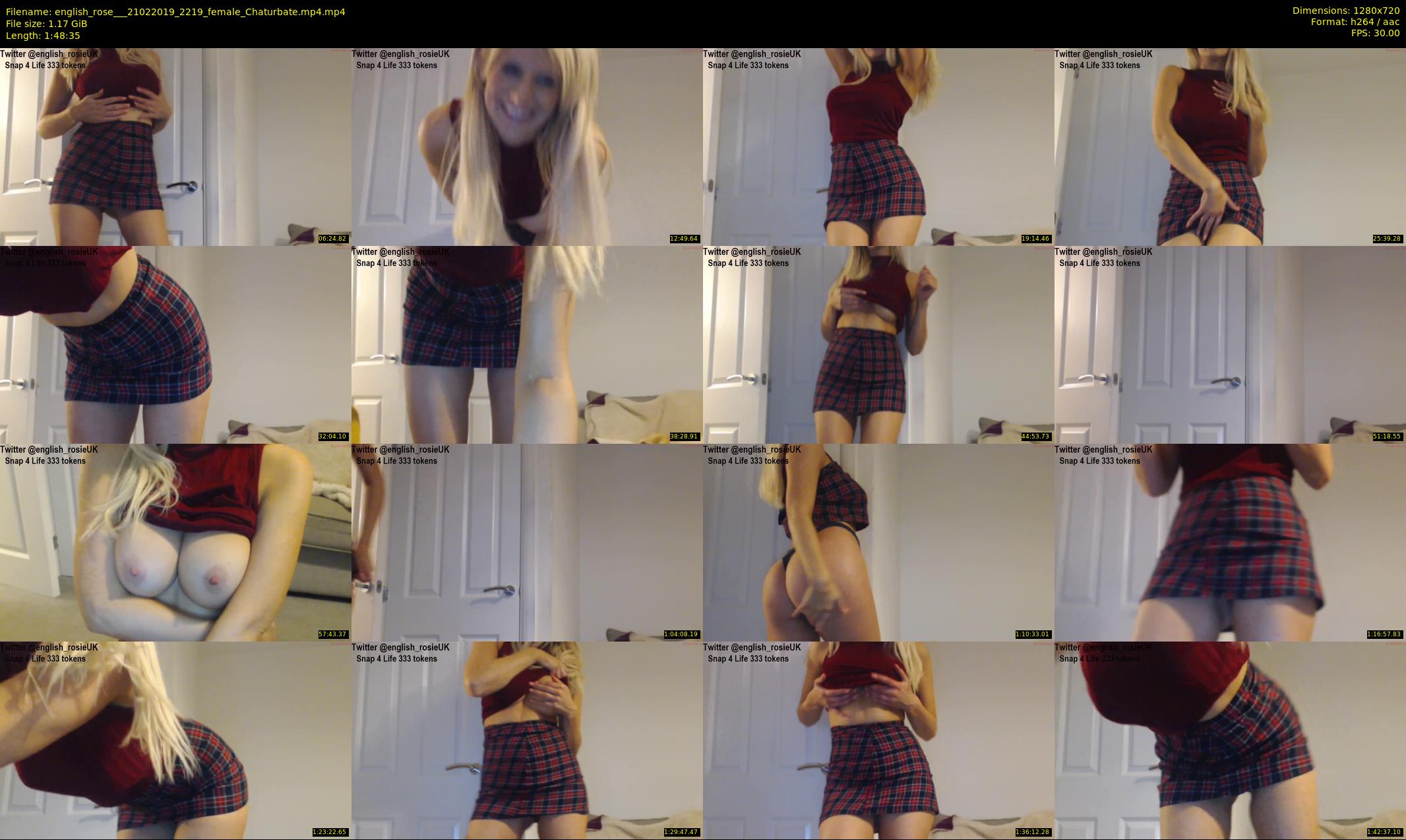 english_rose__ — 109 minute Chaturbate female cam show recording, 720p, Feb 21, 2019