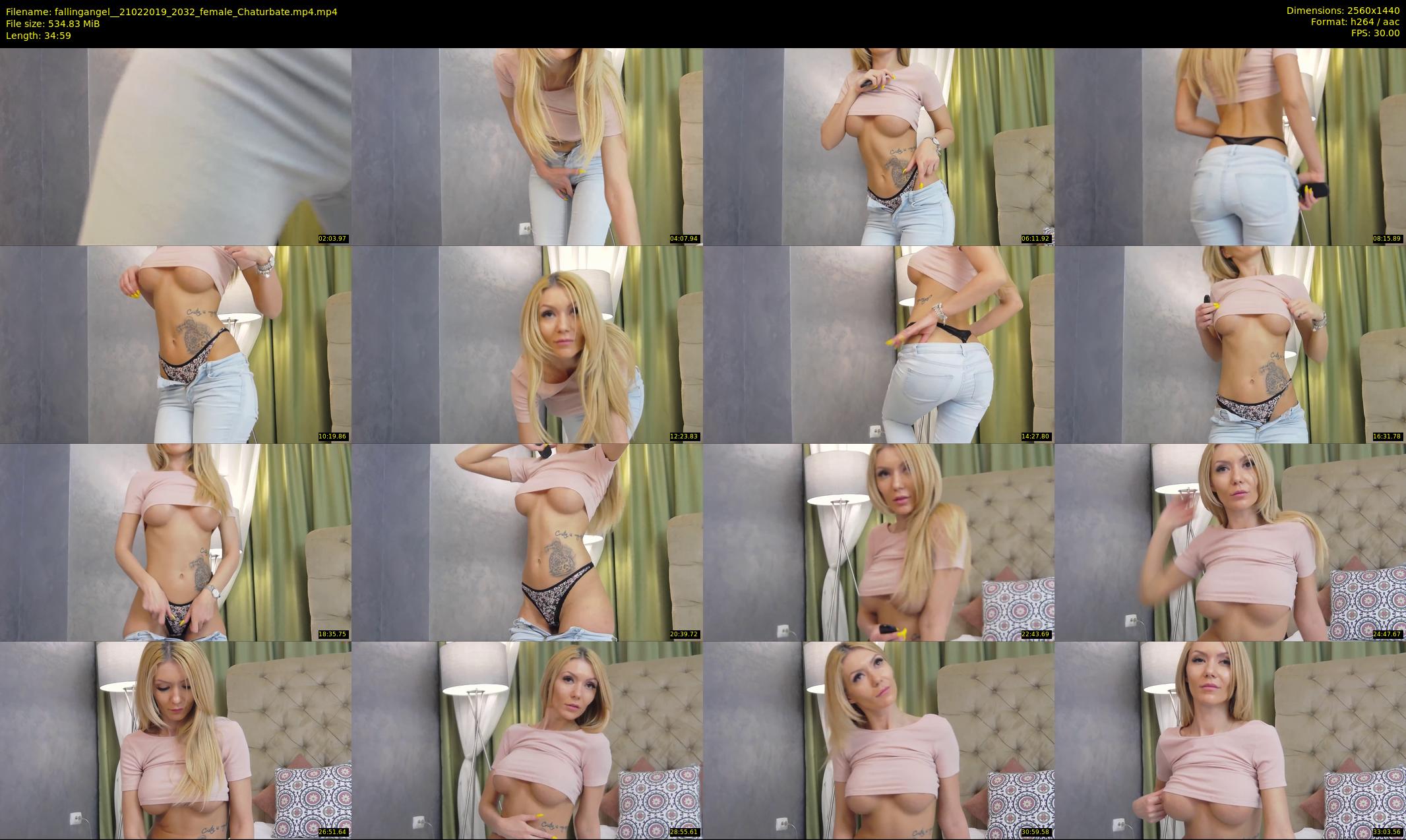 fallingangel_ — 35 minute Chaturbate female cam show recording, 1080p, Feb 21, 2019
