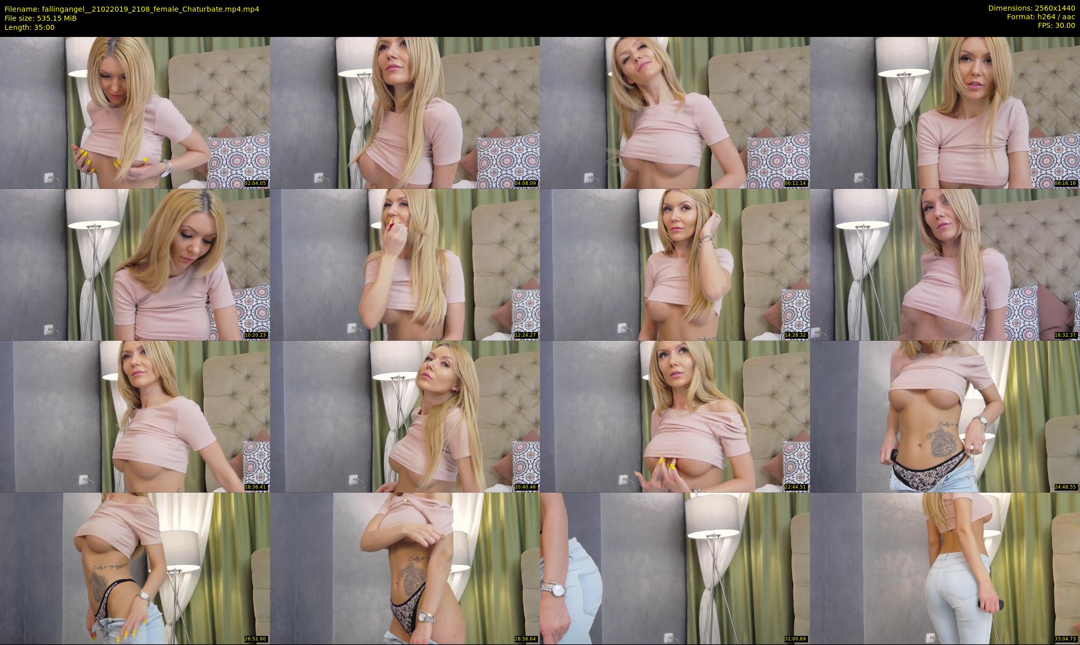 fallingangel_ — 35 minute Chaturbate female cam show recording, 1080p, Feb 21, 2019