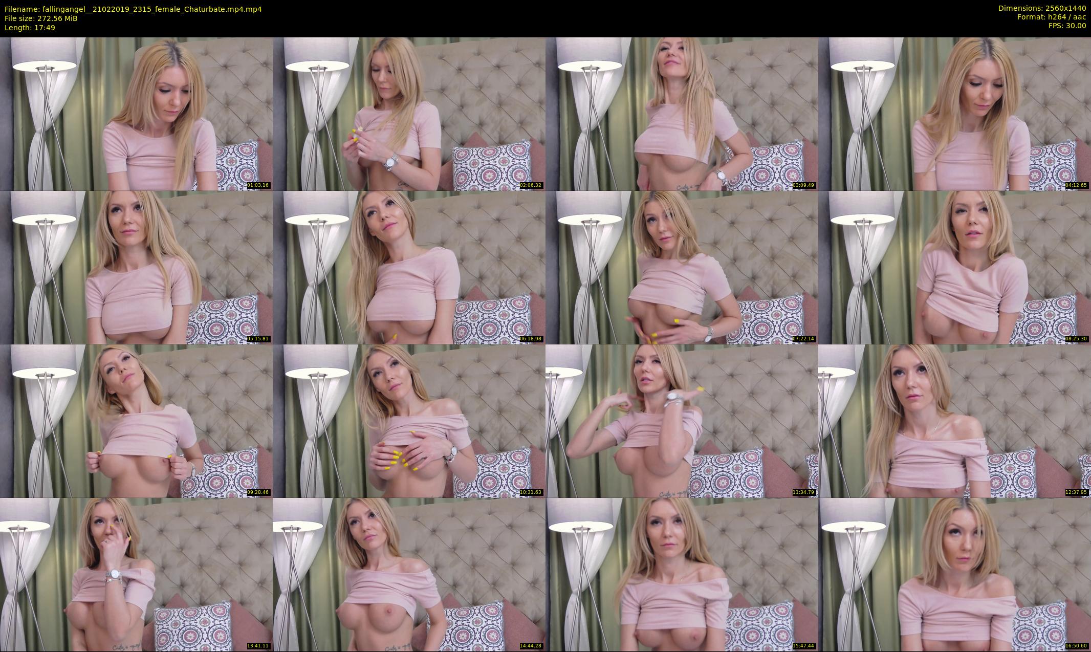 fallingangel_ — 18 minute Chaturbate female cam show recording, 1080p, Feb 21, 2019