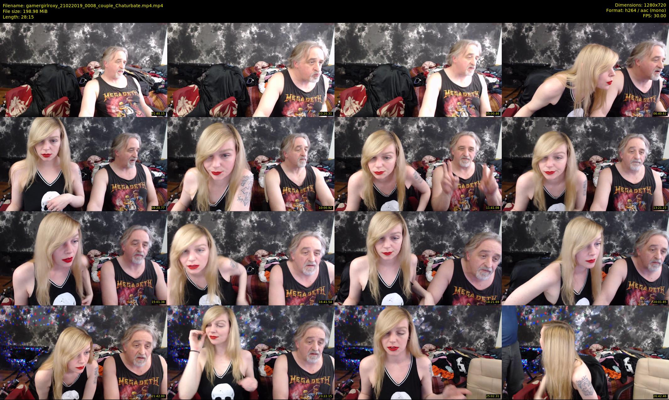 gamergirlroxy — 29 minute Chaturbate couple cam show recording, 720p, Feb 21, 2019