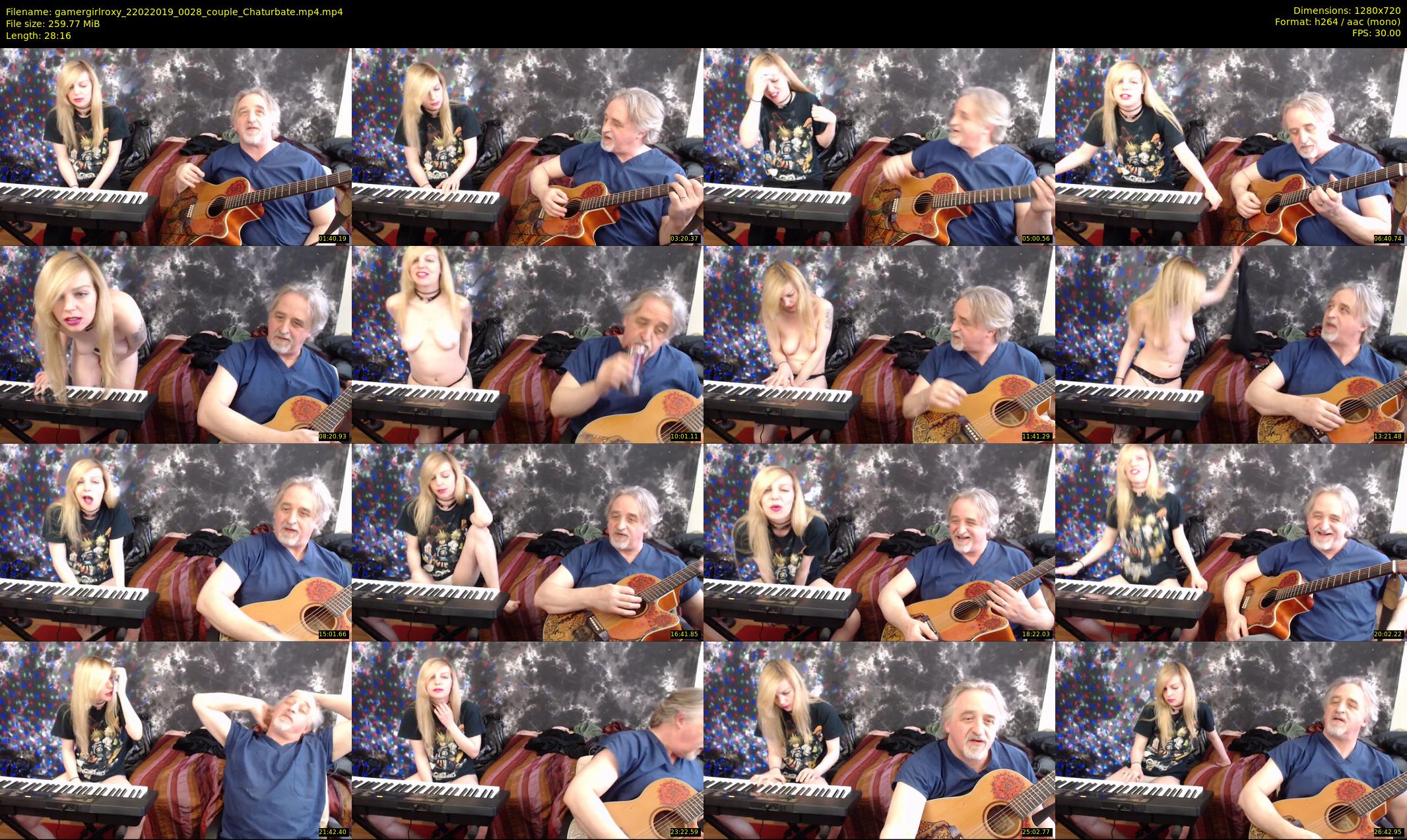 gamergirlroxy — 29 minute Chaturbate couple cam show recording, 720p, Feb 22, 2019