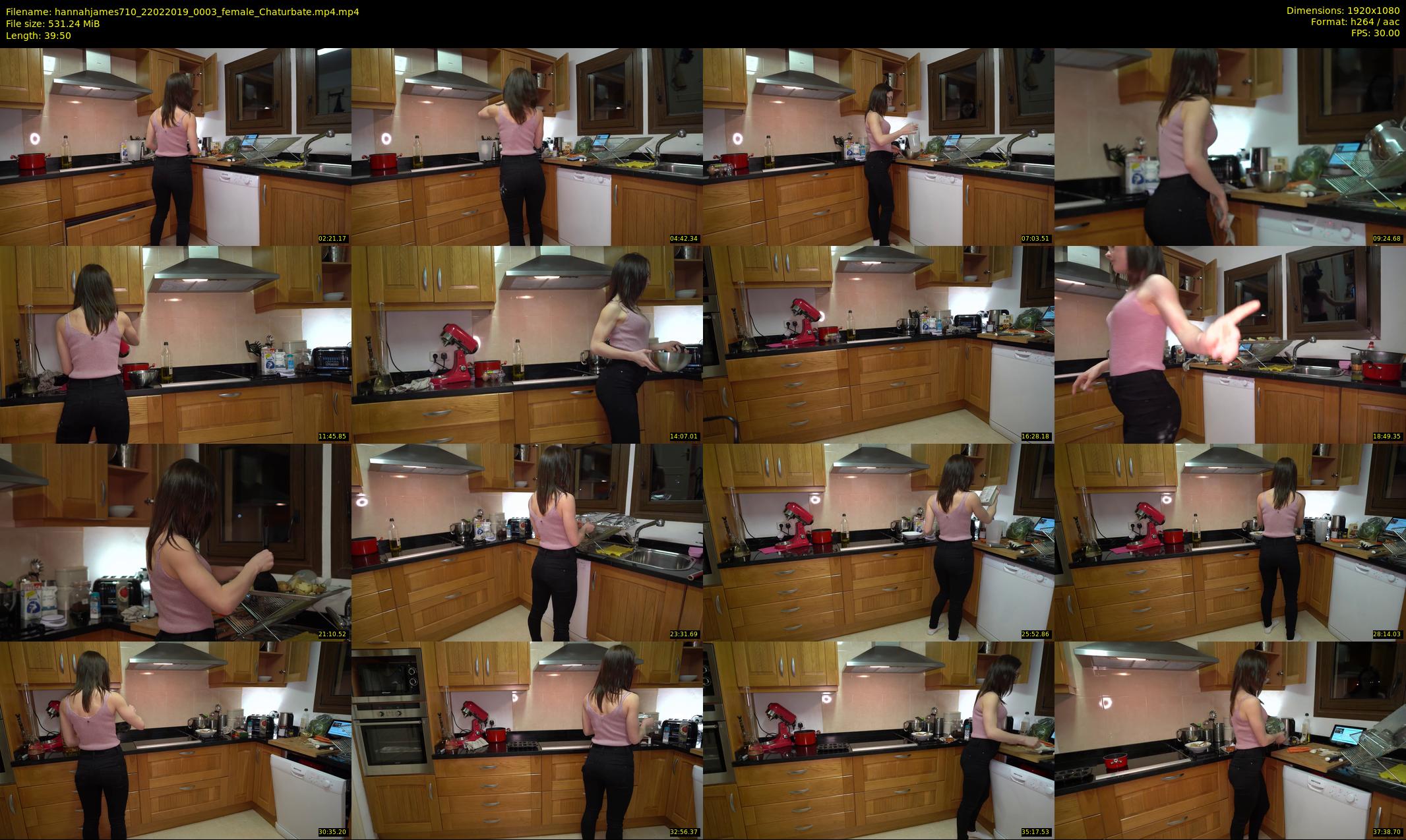 hannahjames710 — 40 minute Chaturbate female cam show recording, 1080p, Feb 22, 2019