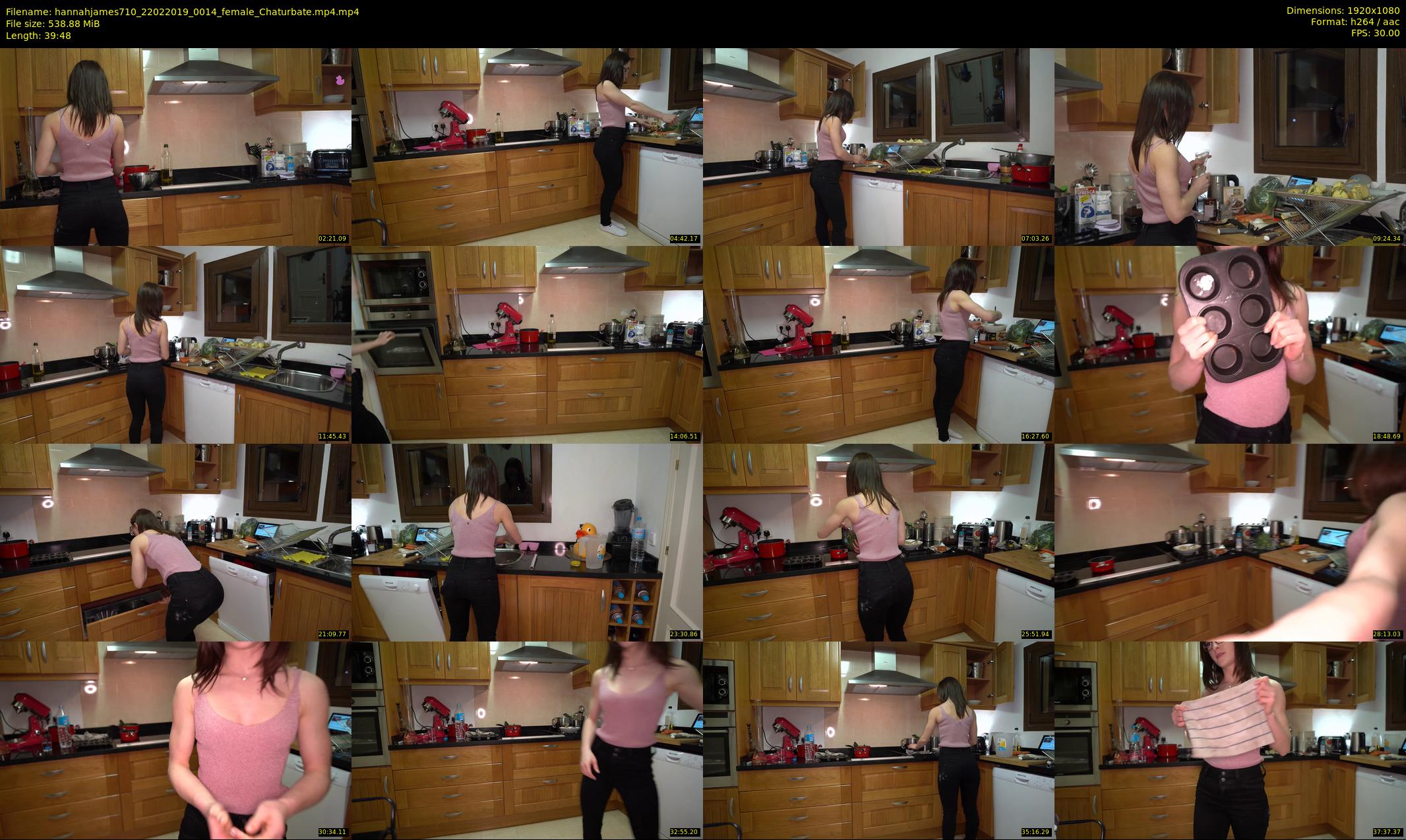 hannahjames710 — 40 minute Chaturbate female cam show recording, 1080p, Feb 22, 2019