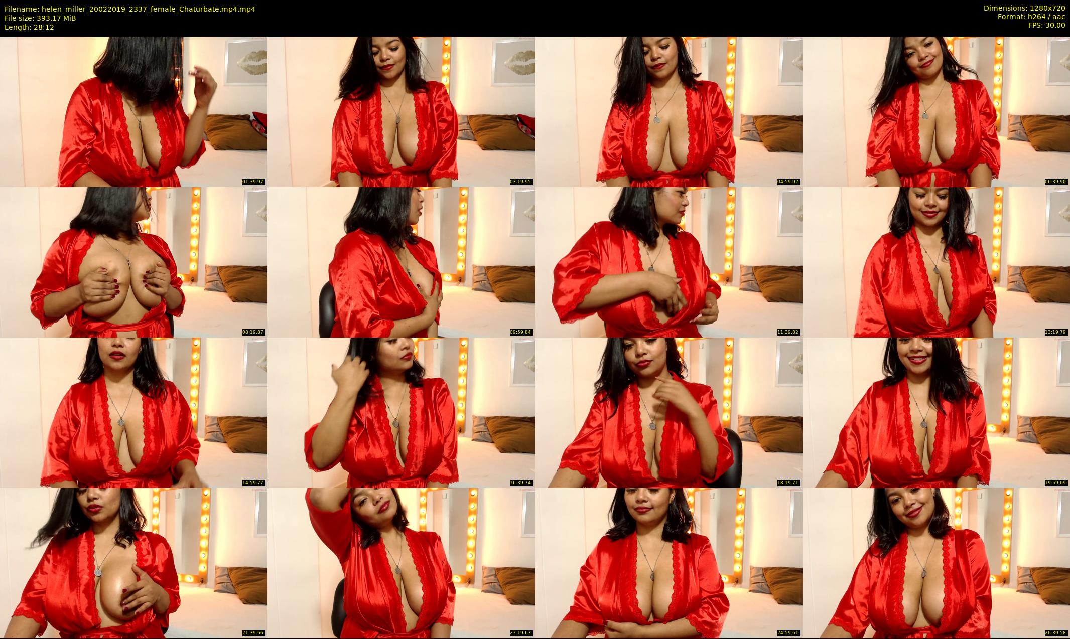 helen_miller — 29 minute Chaturbate female cam show recording, 720p, Feb 20, 2019
