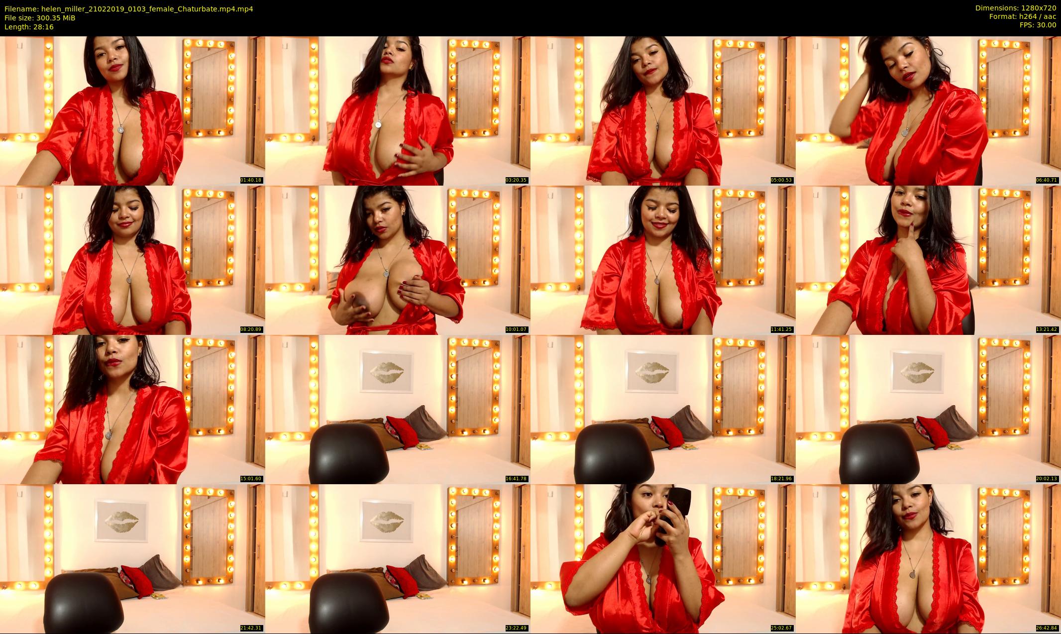 helen_miller — 29 minute Chaturbate female cam show recording, 720p, Feb 21, 2019