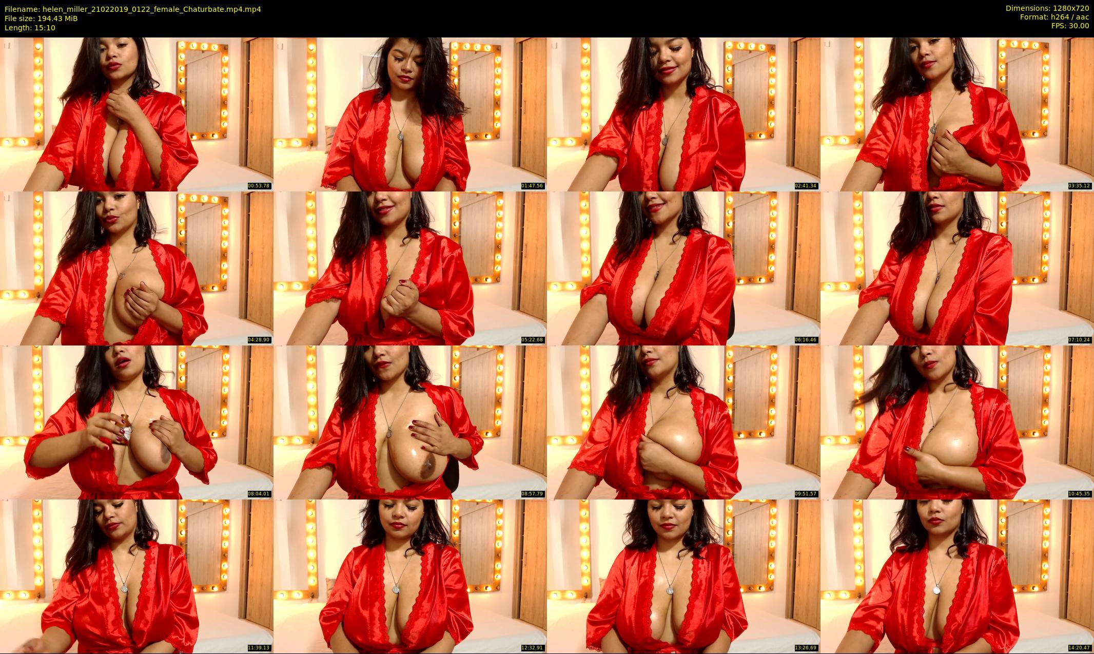 helen_miller — 16 minute Chaturbate female cam show recording, 720p, Feb 21, 2019