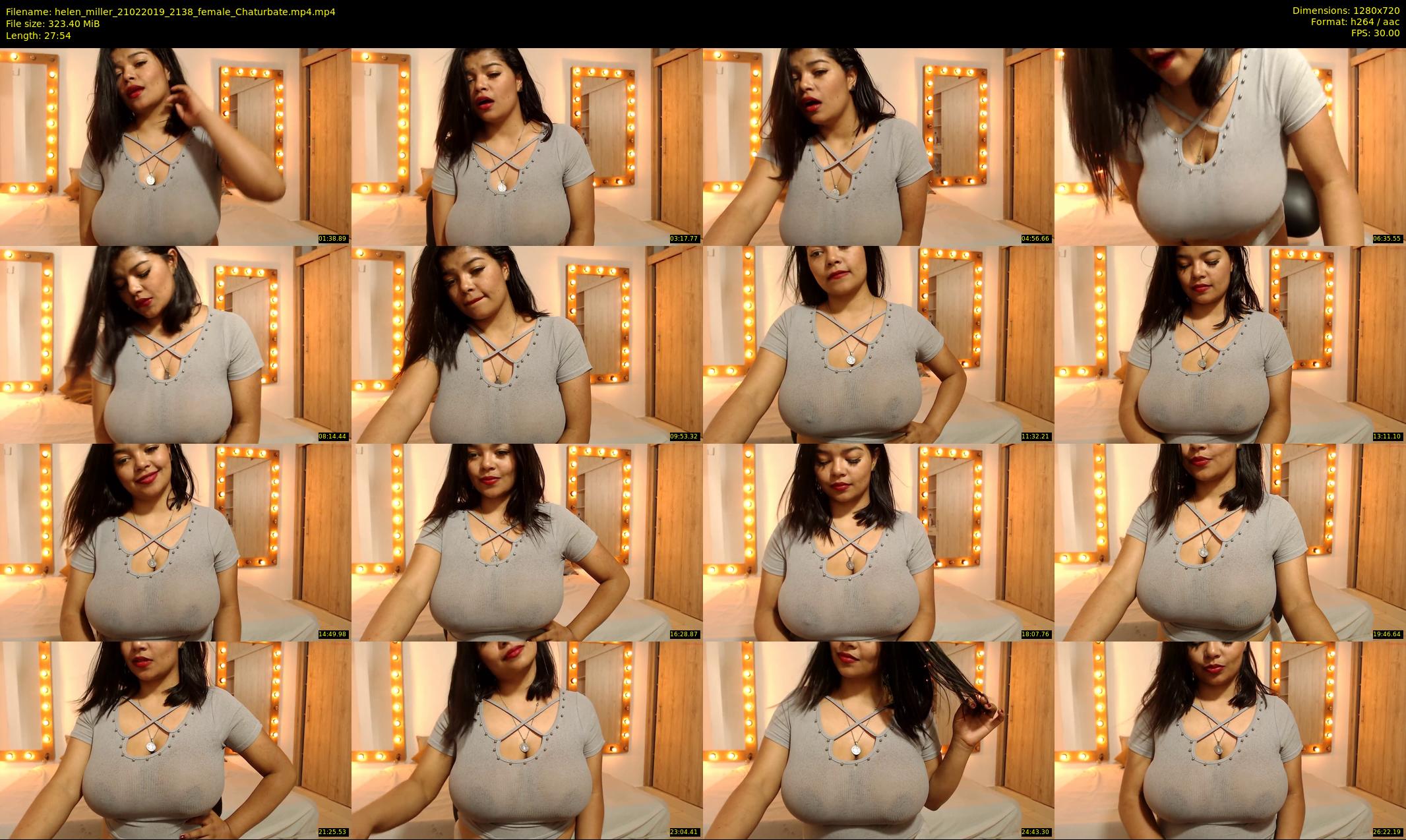 helen_miller — 28 minute Chaturbate female cam show recording, 720p, Feb 21, 2019