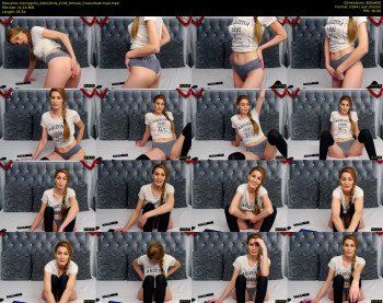 hornygirllx — 6 minute Chaturbate female cam show recording, 480p, Feb 20, 2019