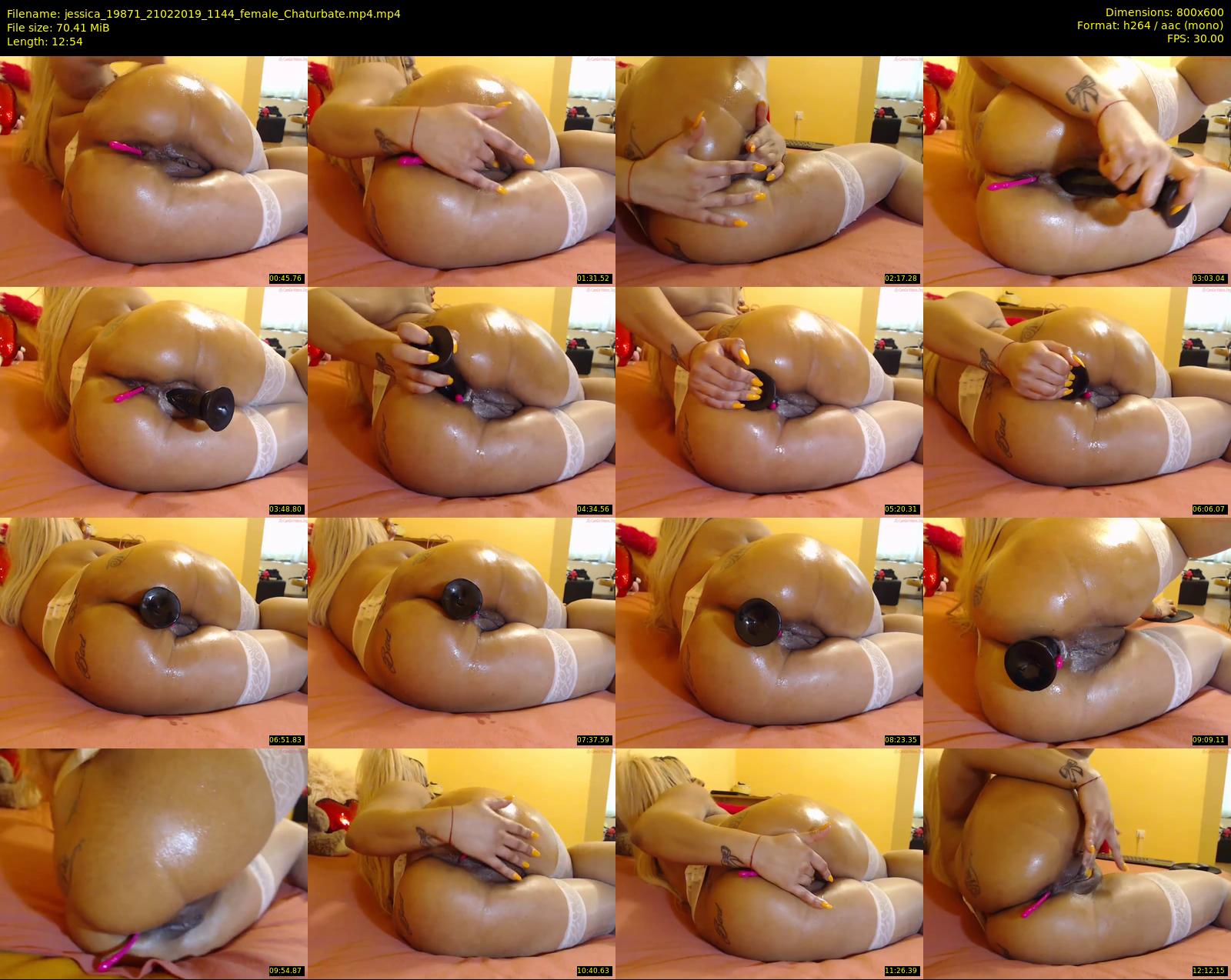 jessica_19871 — 13 minute Chaturbate female cam show recording, 480p, Feb 21, 2019