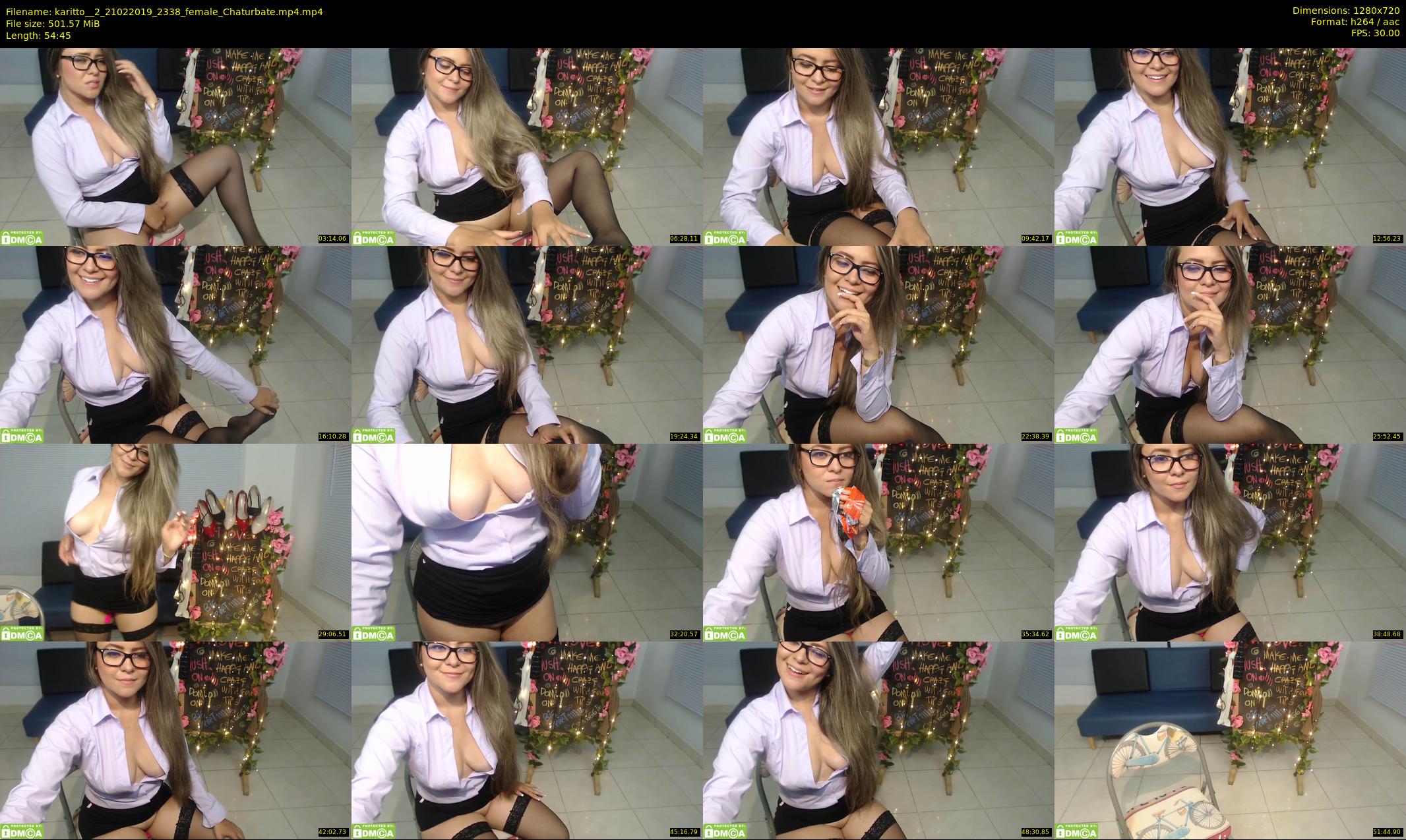 karitto__2 — 55 minute Chaturbate female cam show recording, 720p, Feb 21, 2019