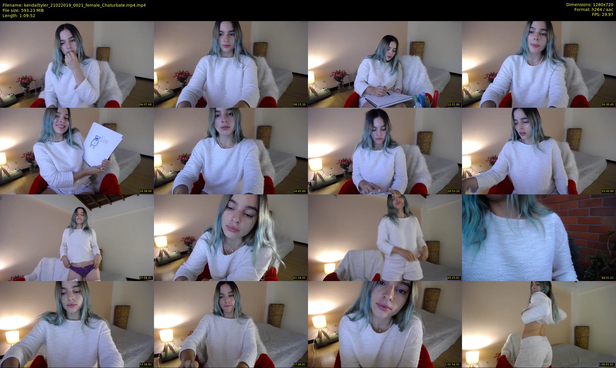 kendalltyler — 70 minute Chaturbate female cam show recording, 720p, Feb 21, 2019