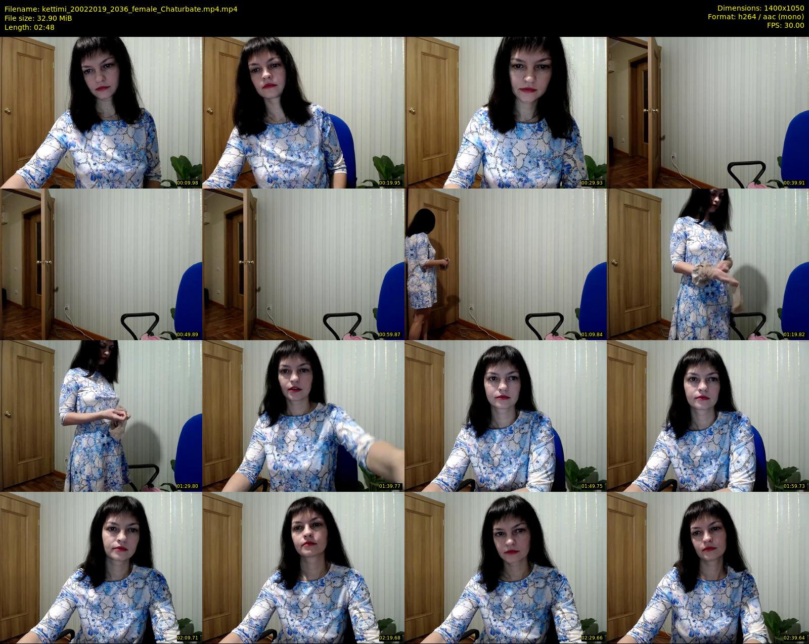 kettimi — 3 minute Chaturbate female cam show recording, 720p, Feb 20, 2019