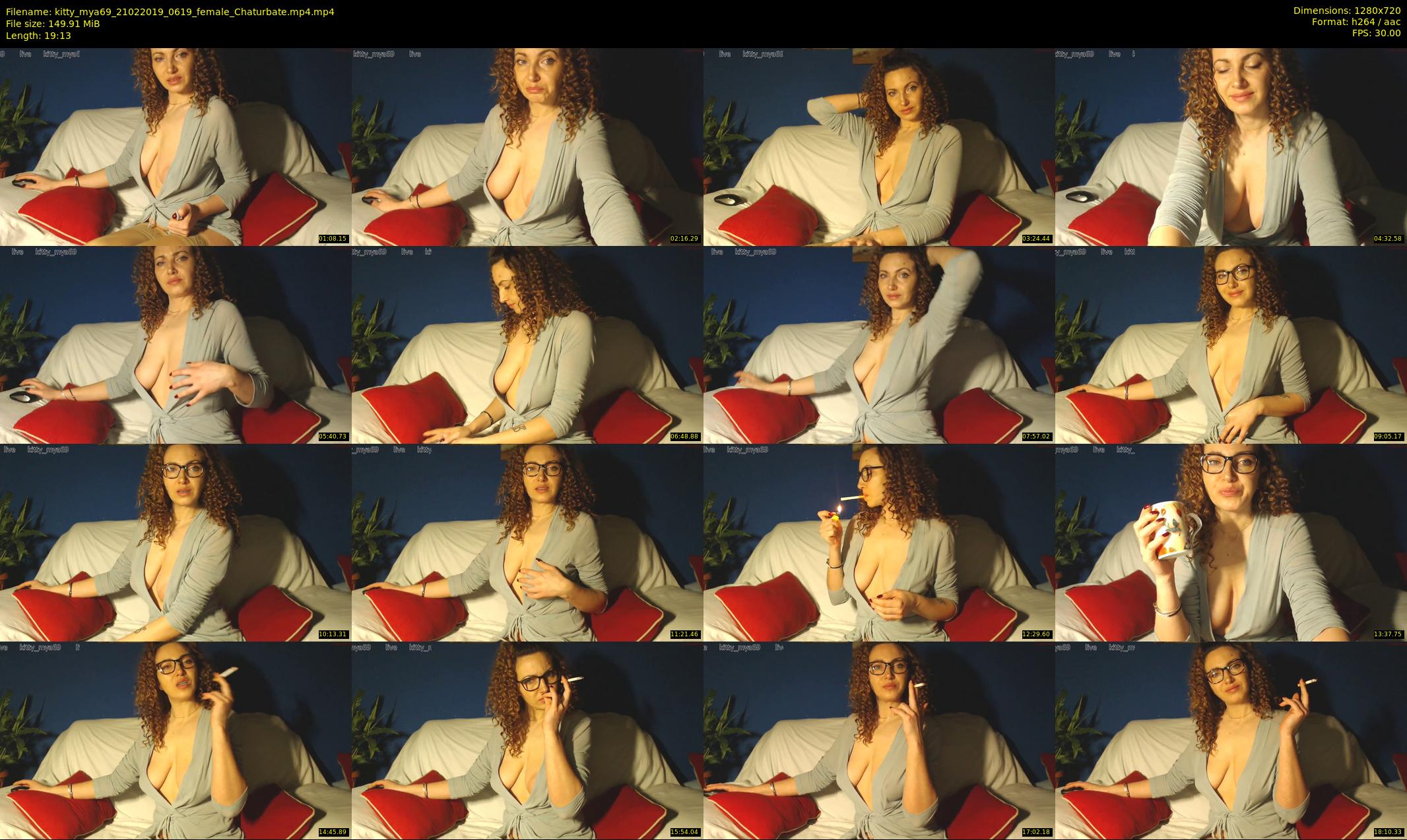 kitty_mya69 — 20 minute Chaturbate female cam show recording, 720p, Feb 21, 2019