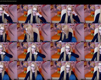 klementinagirl — 10 minute Chaturbate female cam show recording, 720p, Feb 21, 2019