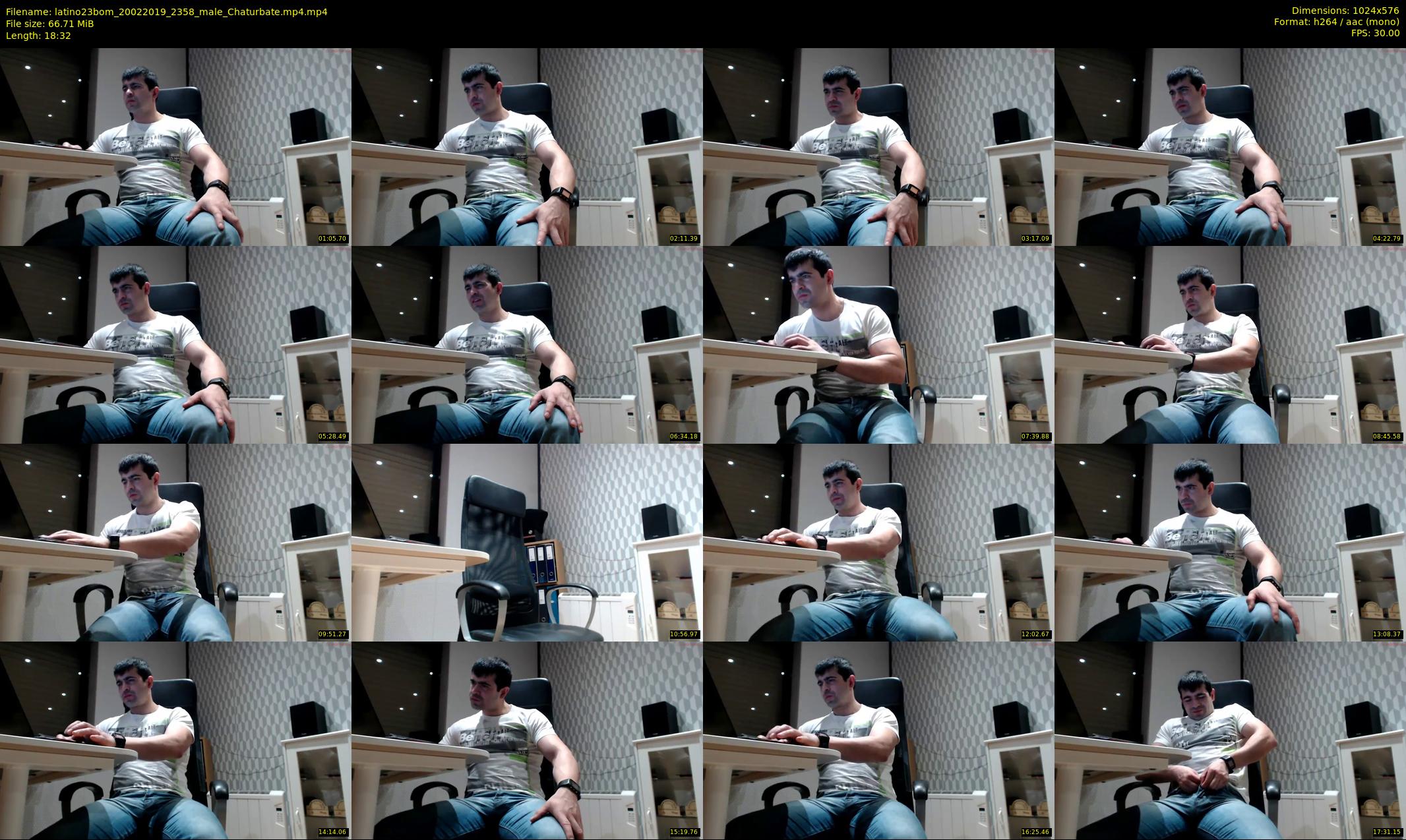 latino23bom — 19 minute Chaturbate male cam show recording, 480p, Feb 20, 2019