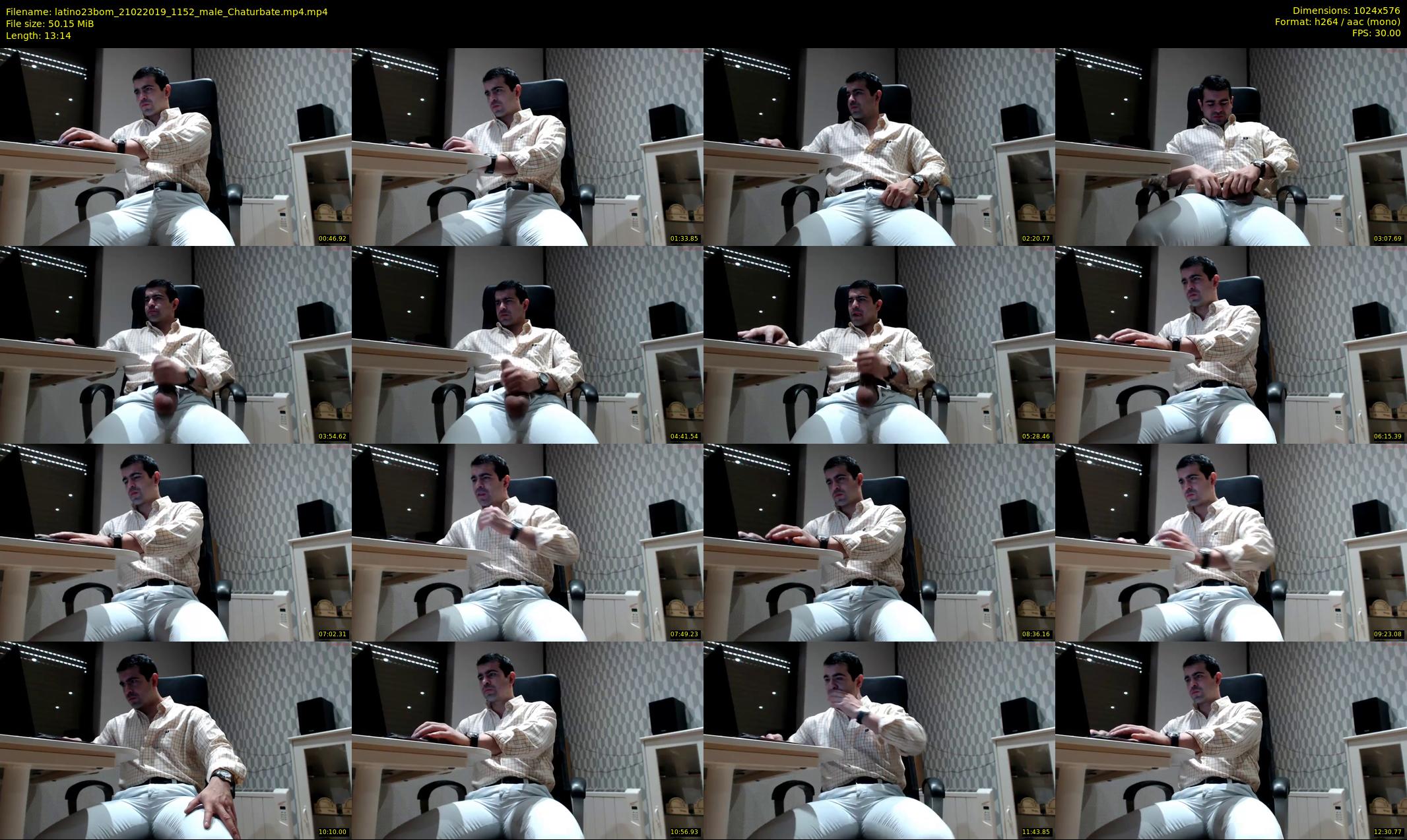 latino23bom — 14 minute Chaturbate male cam show recording, 480p, Feb 21, 2019
