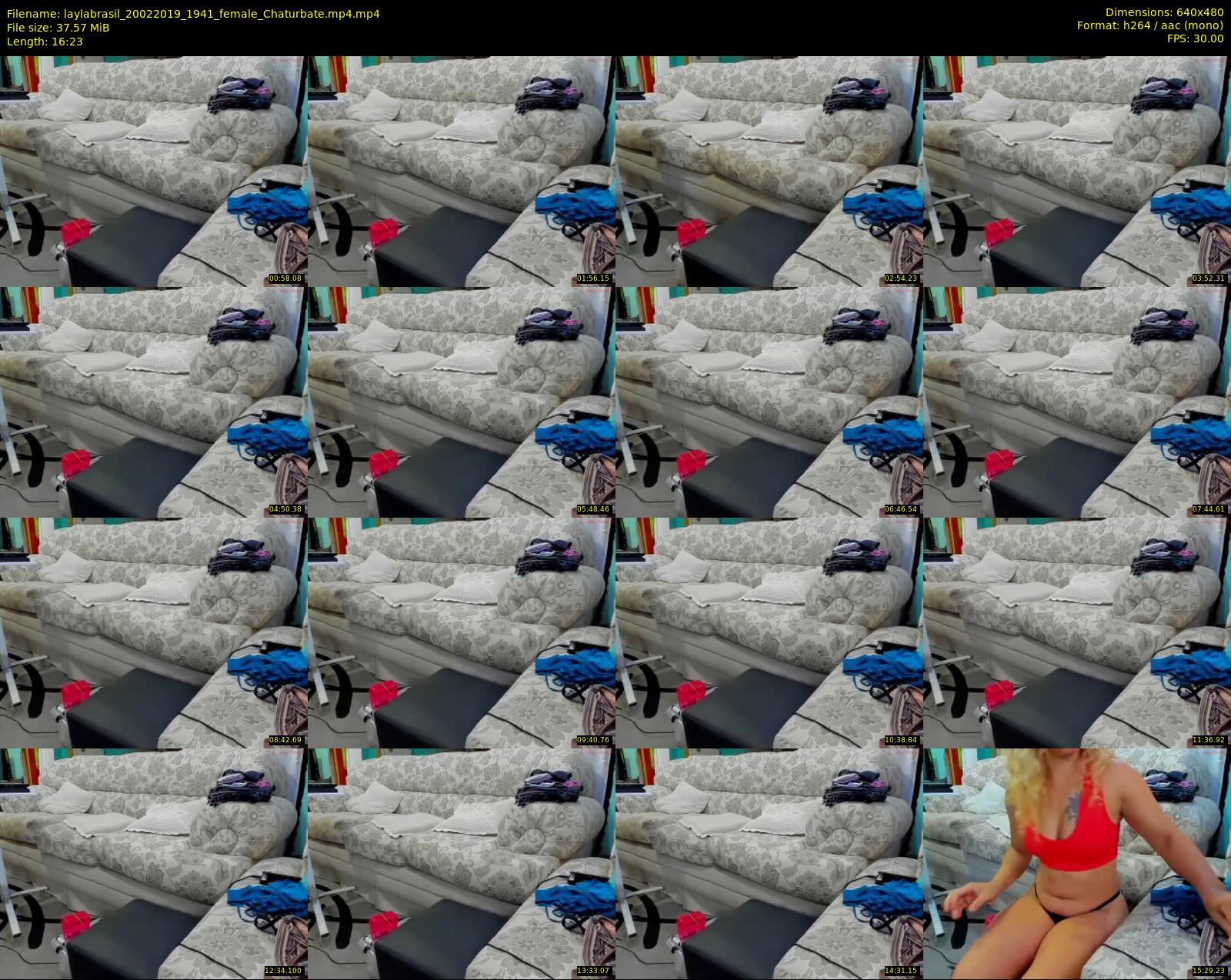laylabrasil — 17 minute Chaturbate female cam show recording, 480p, Feb 20, 2019