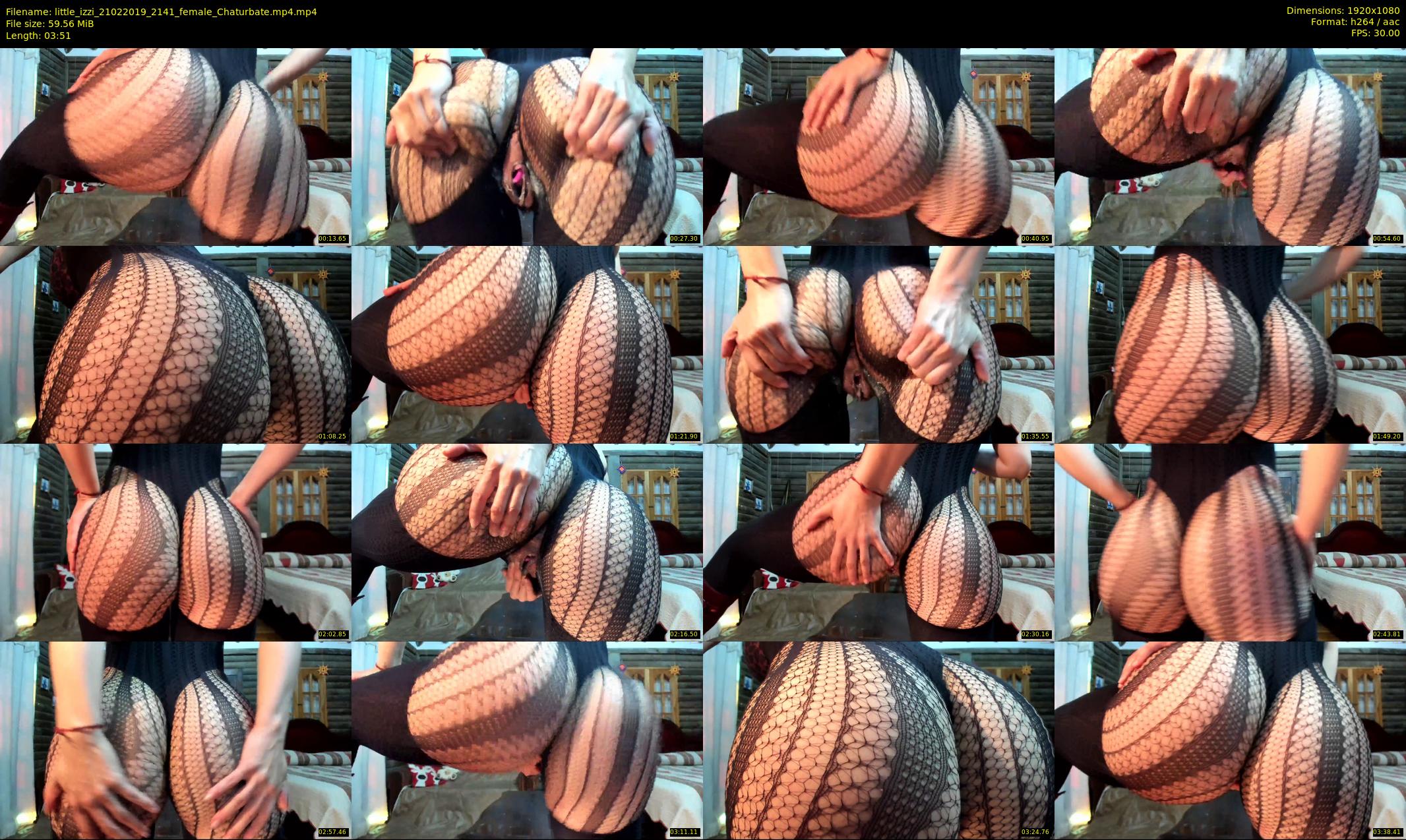 little_izzi — 4 minute Chaturbate female cam show recording, 1080p, Feb 21, 2019