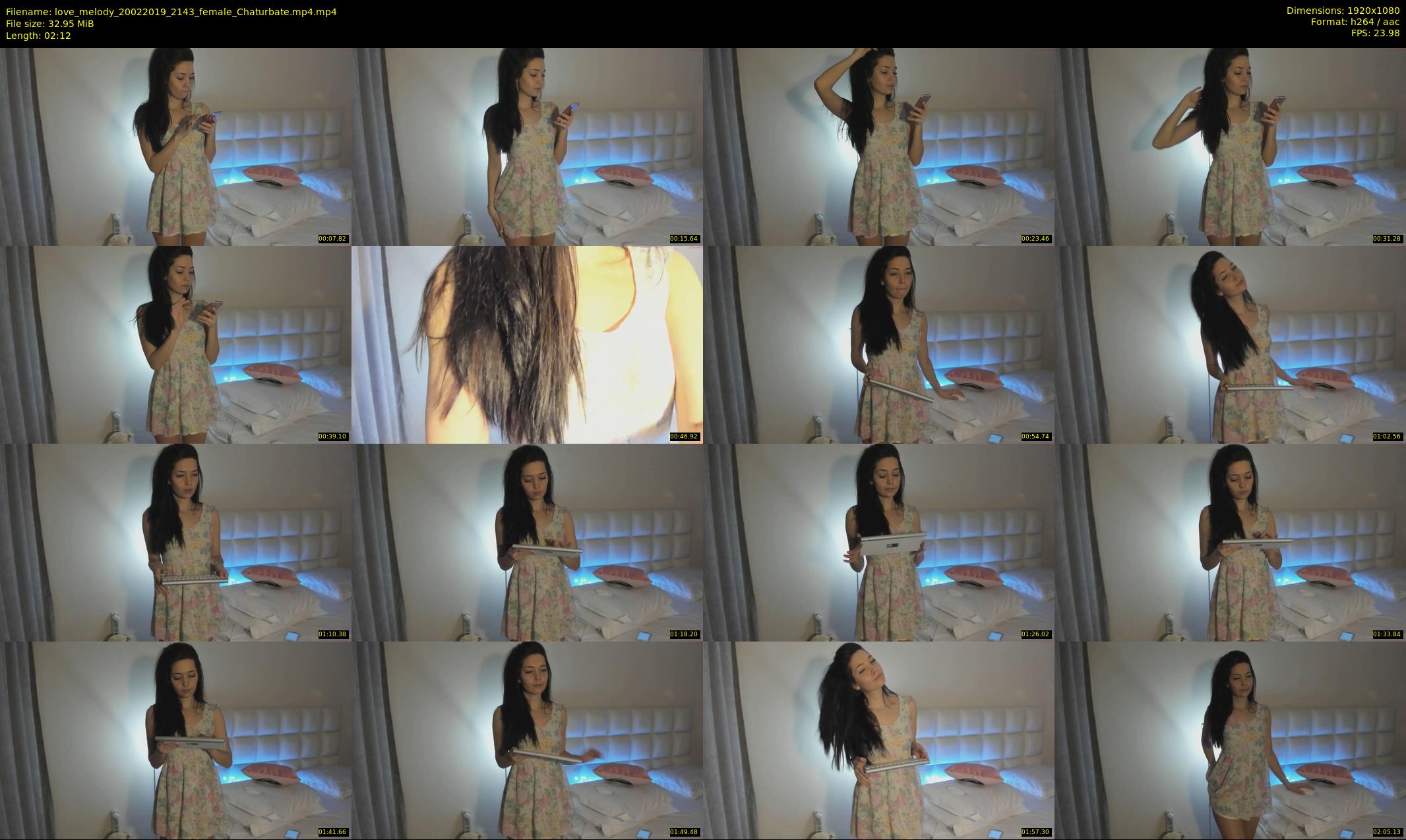 love_melody — 3 minute Chaturbate female cam show recording, 1080p, Feb 20, 2019