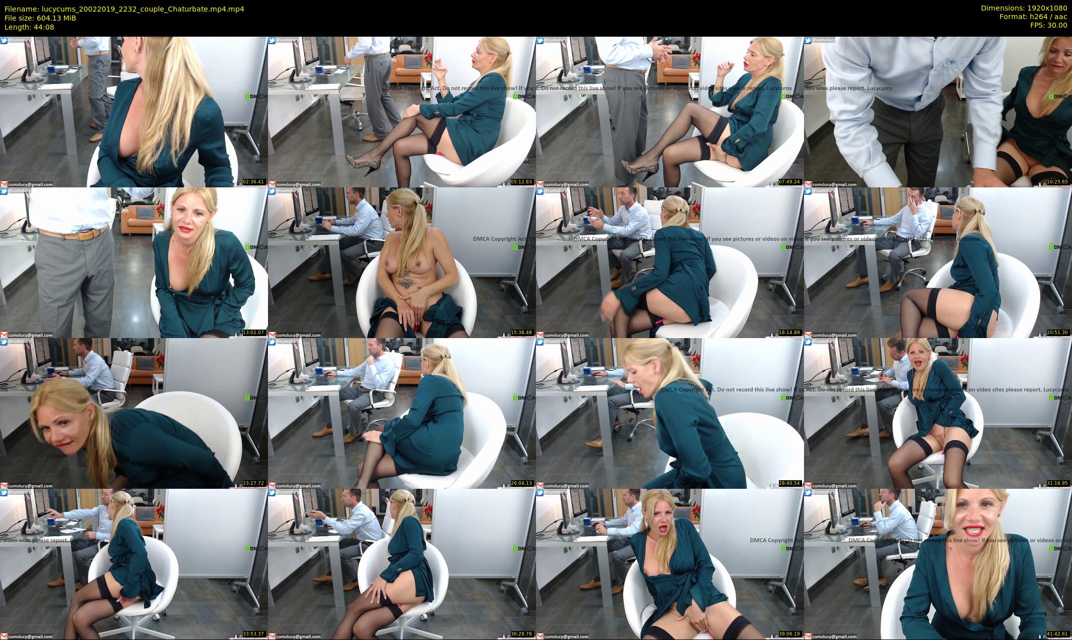 lucycums — 45 minute Chaturbate couple cam show recording, 1080p, Feb 20, 2019