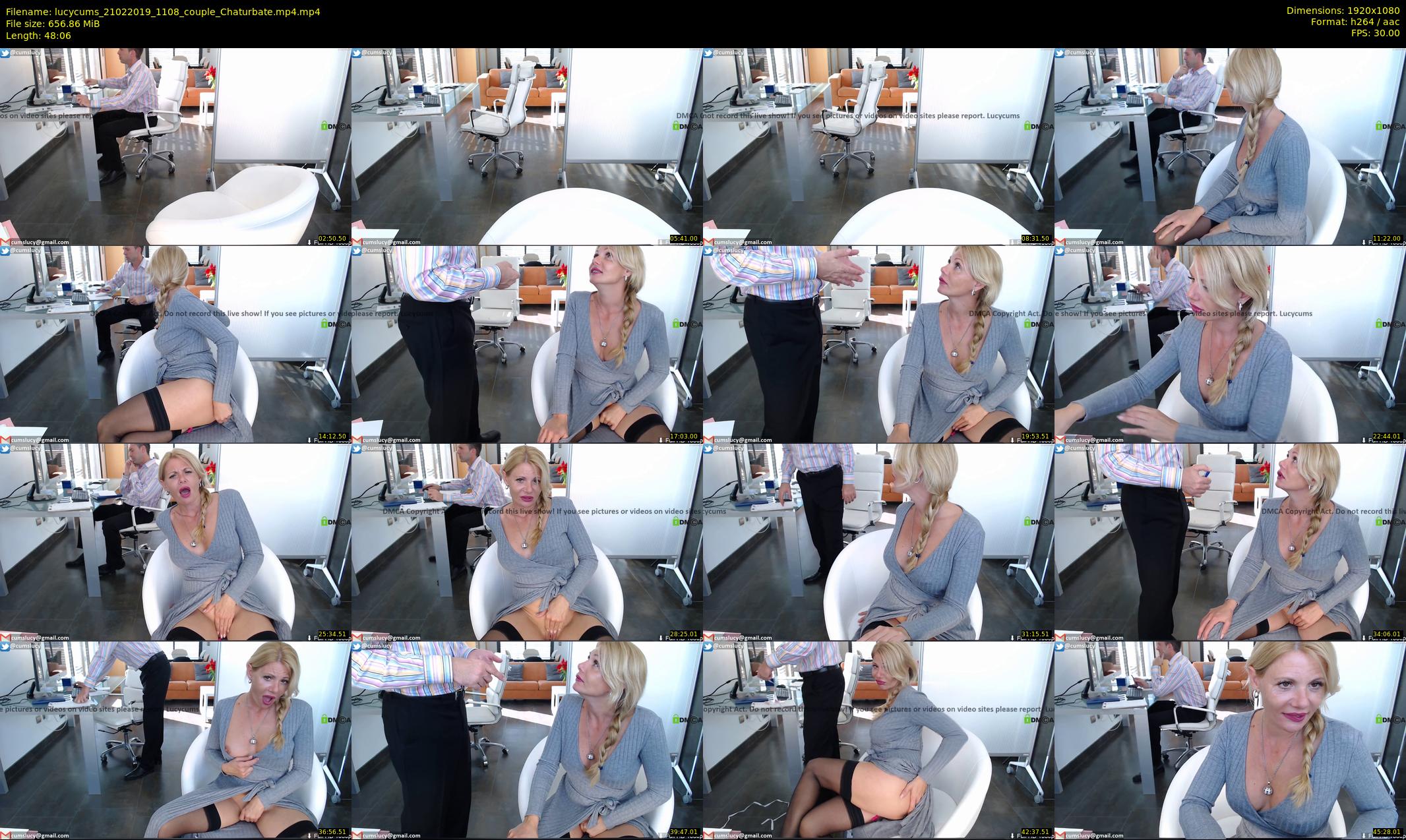 lucycums — 49 minute Chaturbate couple cam show recording, 1080p, Feb 21, 2019