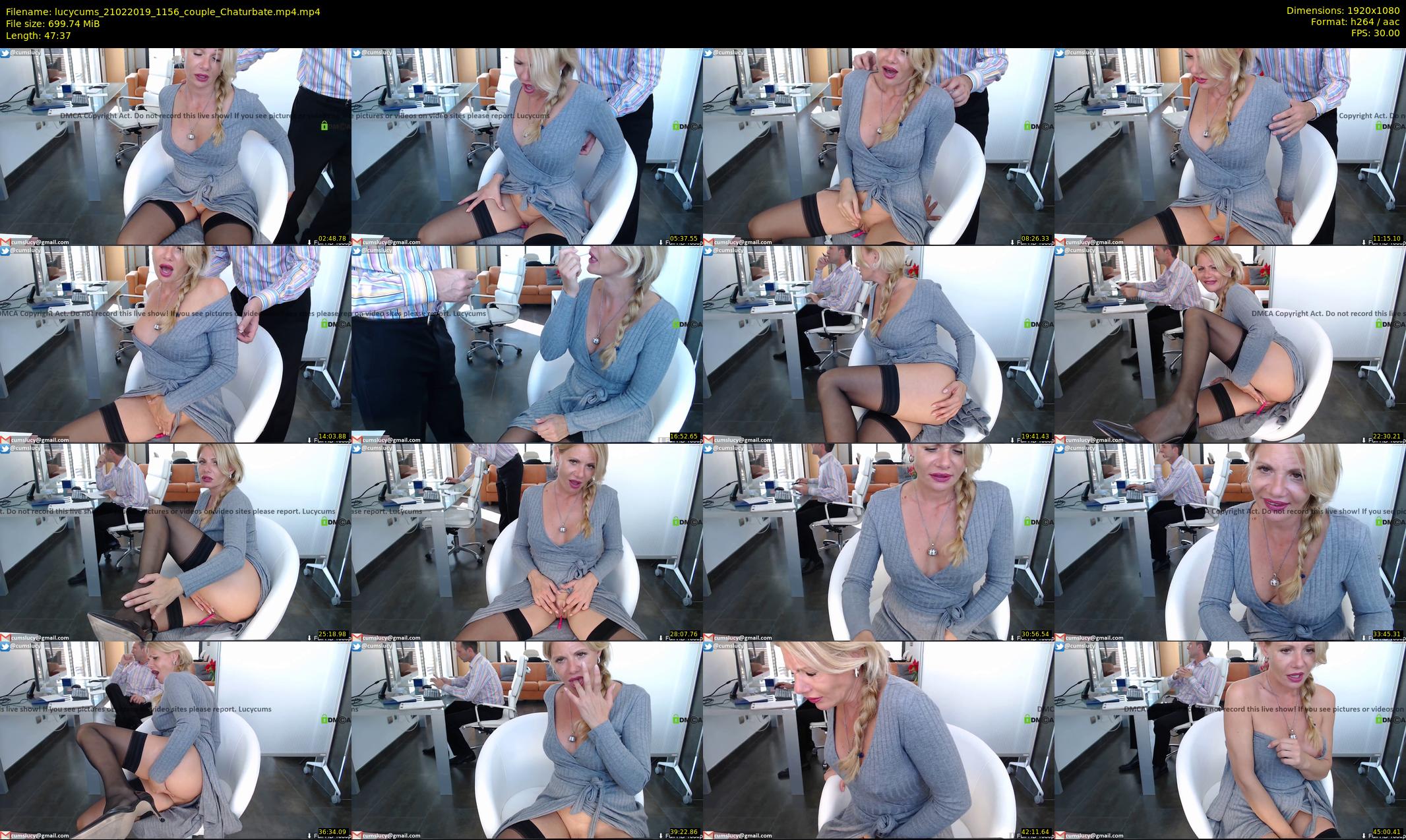 lucycums — 48 minute Chaturbate couple cam show recording, 1080p, Feb 21, 2019