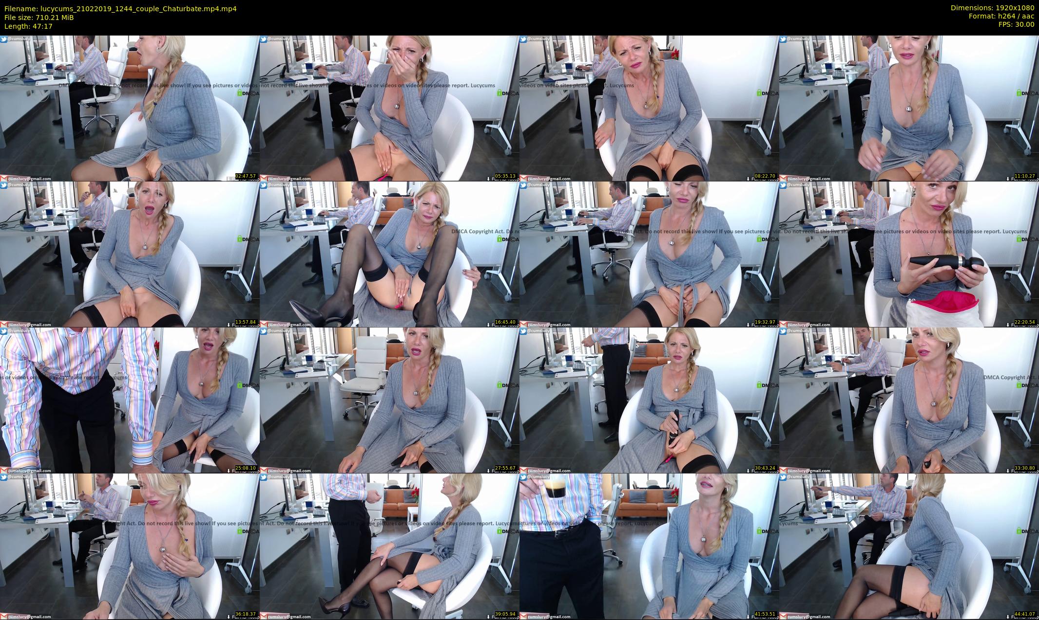 lucycums — 48 minute Chaturbate couple cam show recording, 1080p, Feb 21, 2019