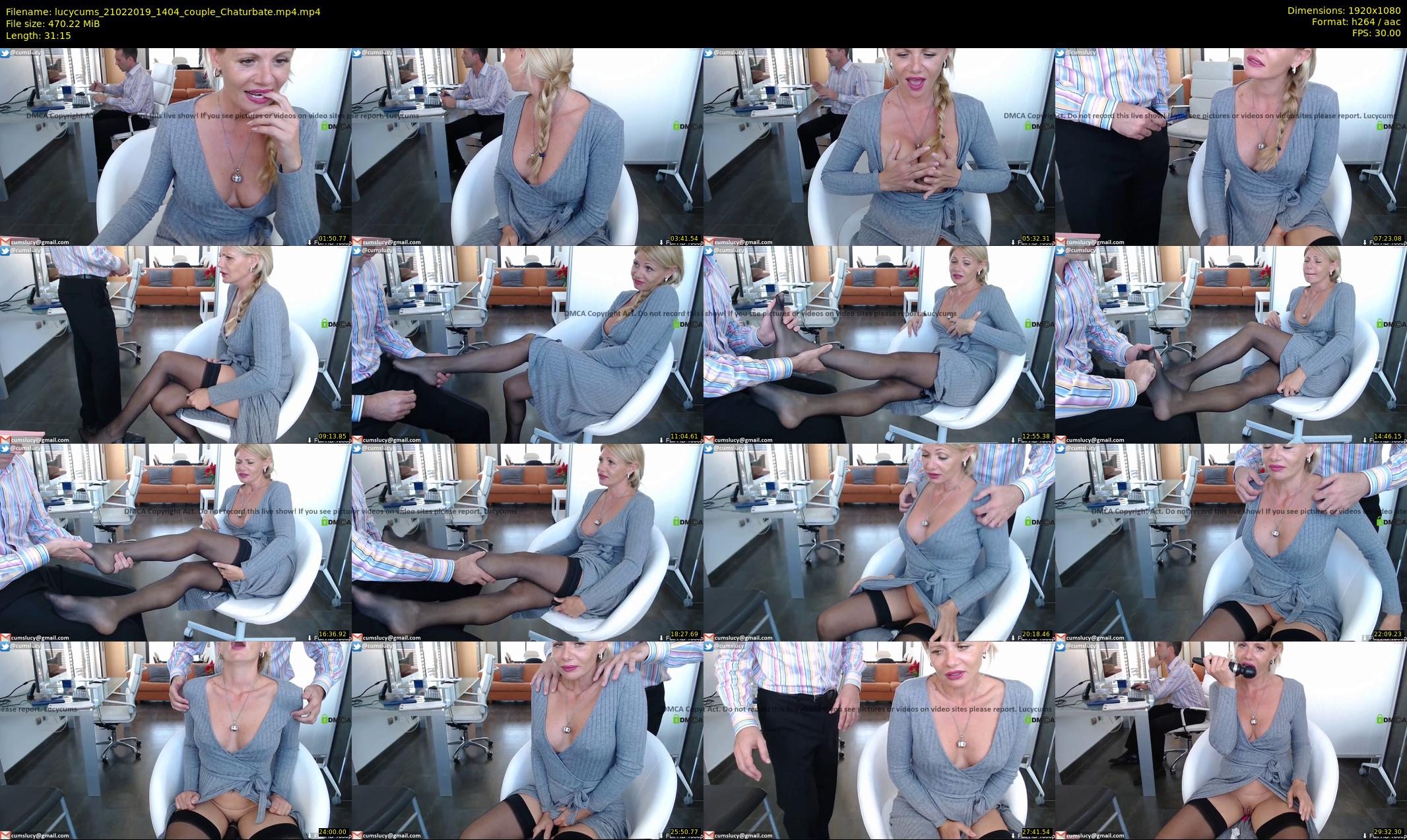 lucycums — 32 minute Chaturbate couple cam show recording, 1080p, Feb 21, 2019