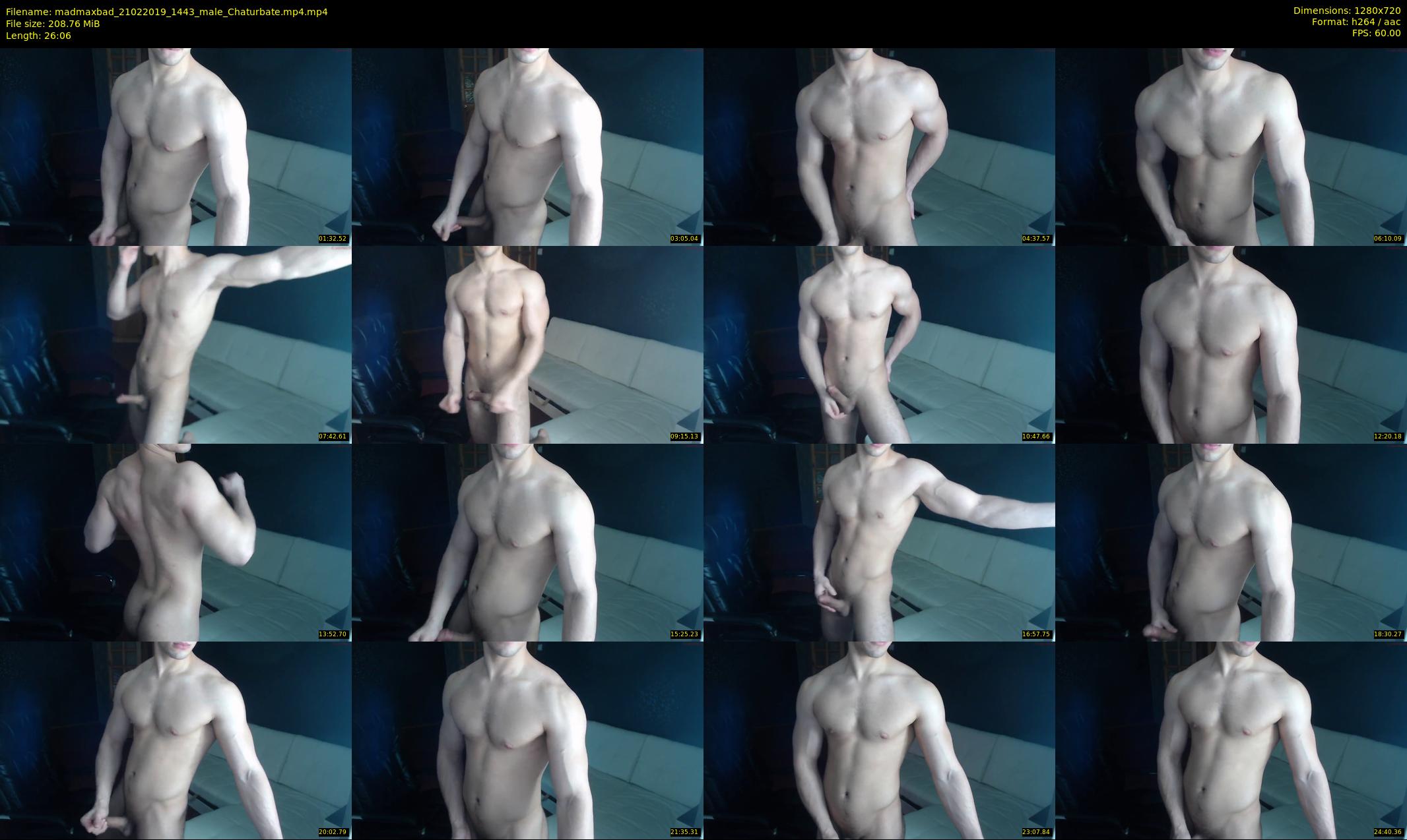madmaxbad — 27 minute Chaturbate male cam show recording, 720p, Feb 21, 2019