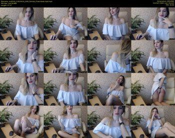 mallinia — 58 minute Chaturbate female cam show recording, 480p, Feb 21, 2019