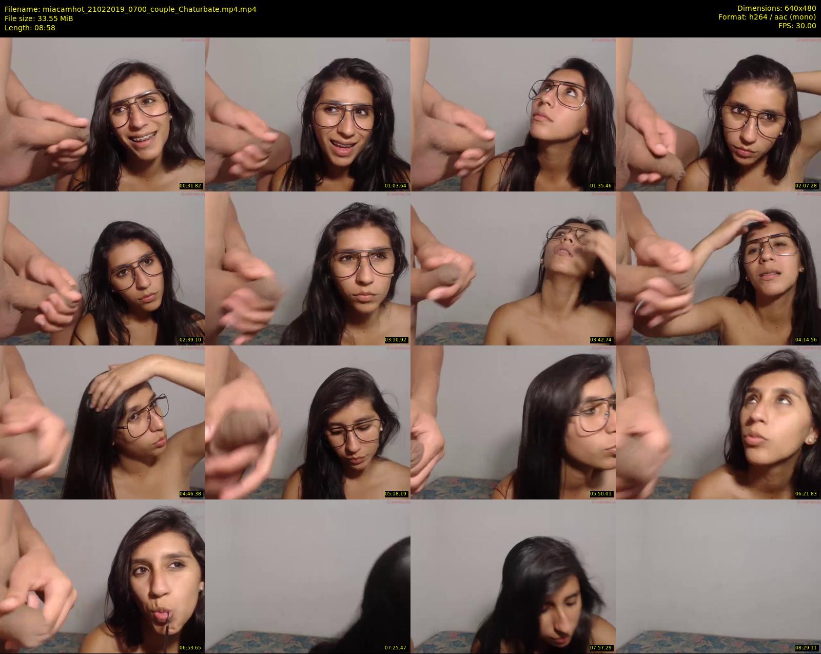 miacamhot — 9 minute Chaturbate couple cam show recording, 480p, Feb 21, 2019