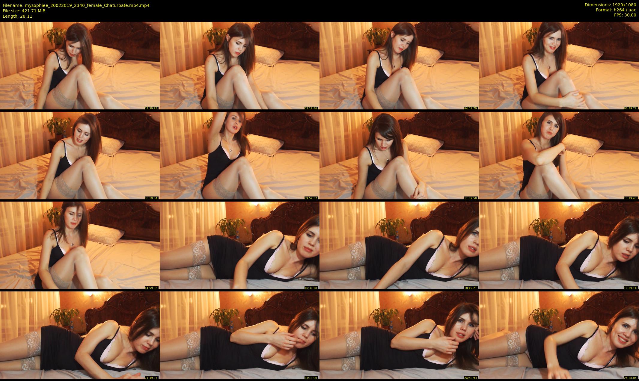 mysophiee — 29 minute Chaturbate female cam show recording, 1080p, Feb 20, 2019