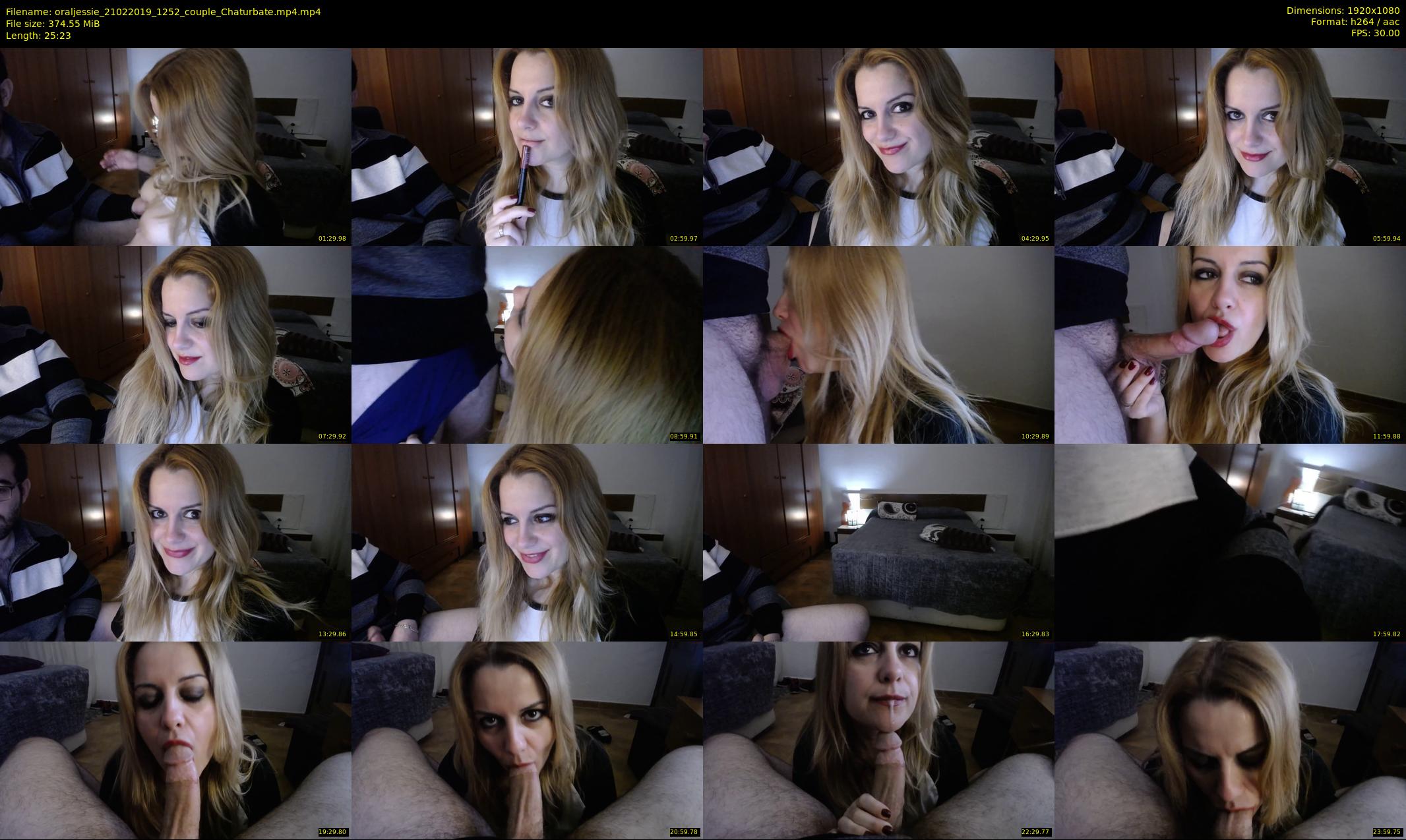 oraljessie — 26 minute Chaturbate couple cam show recording, 1080p, Feb 21, 2019