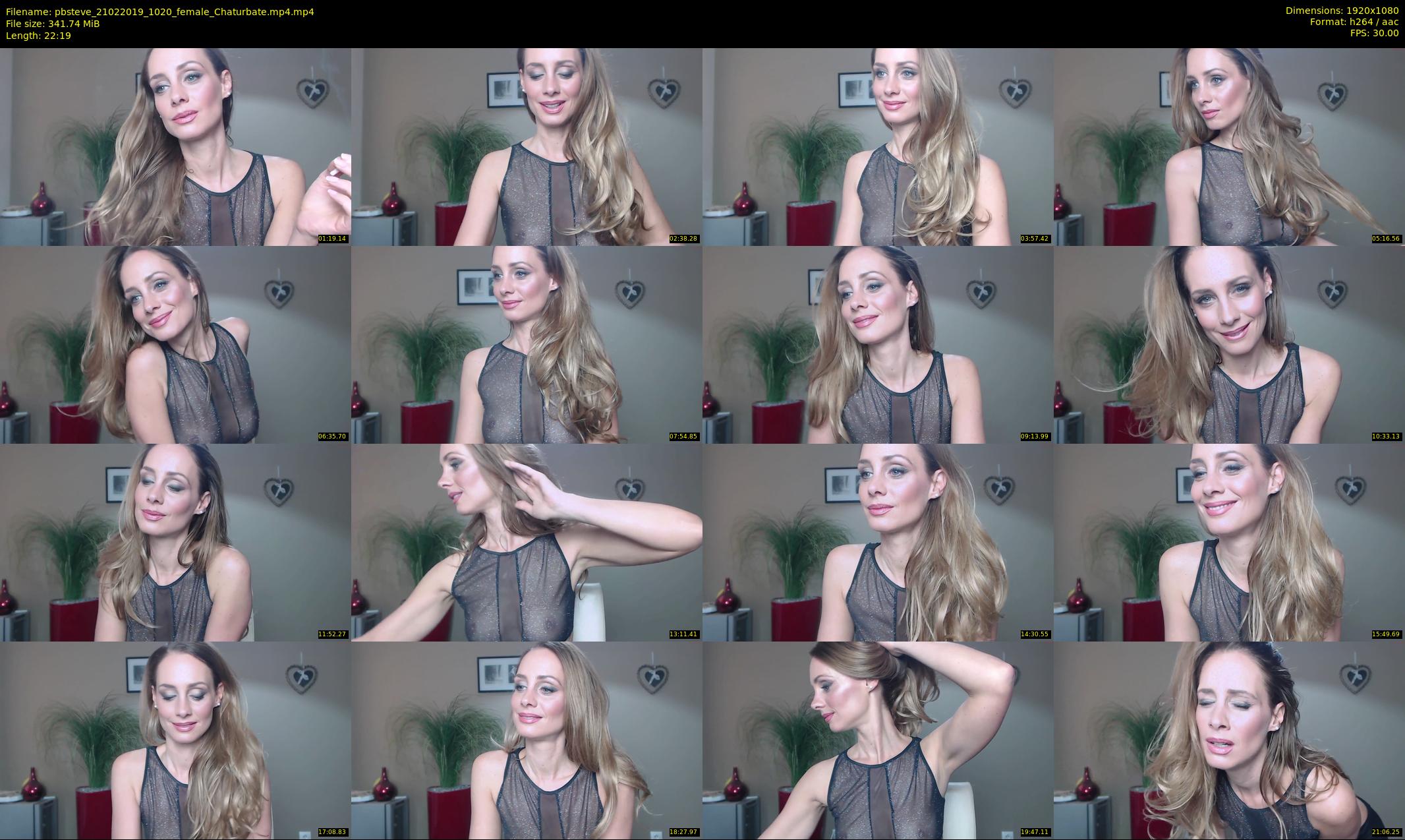 pbsteve — 23 minute Chaturbate couple cam show recording, 1080p, Feb 21, 2019