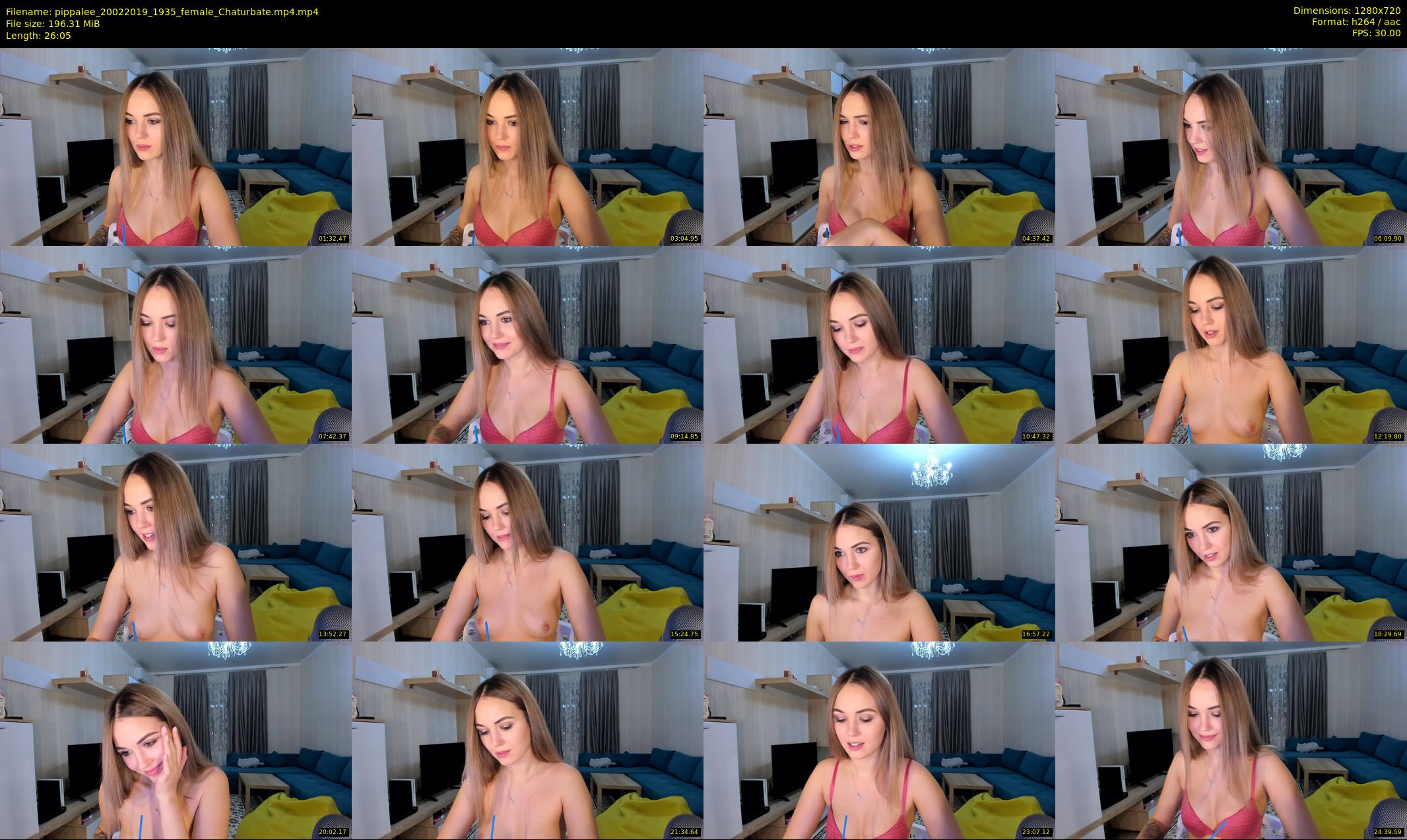 pippalee — 27 minute Chaturbate female cam show recording, 720p, Feb 20, 2019