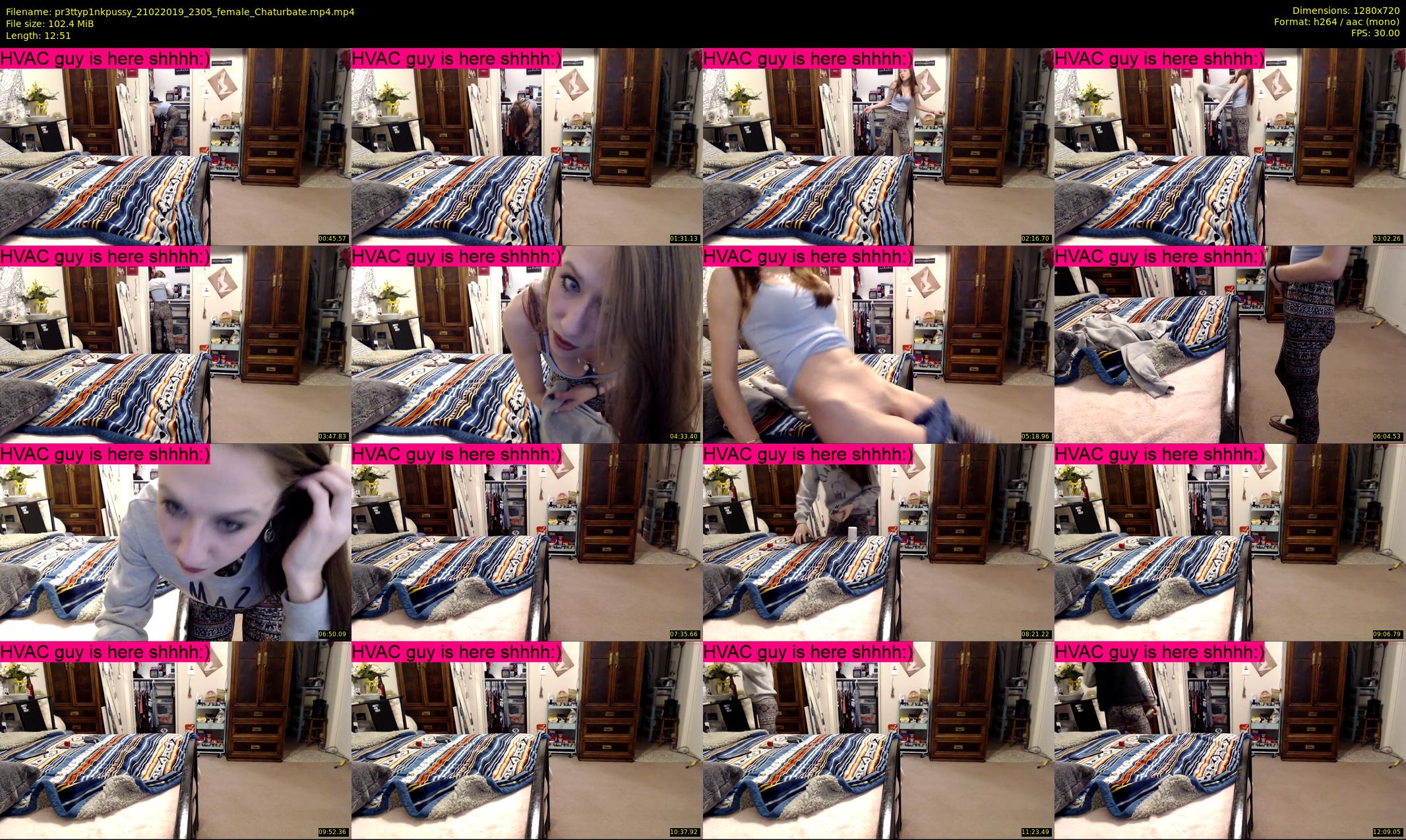 pr3ttyp1nkpussy — 13 minute Chaturbate couple cam show recording, 720p, Feb 21, 2019